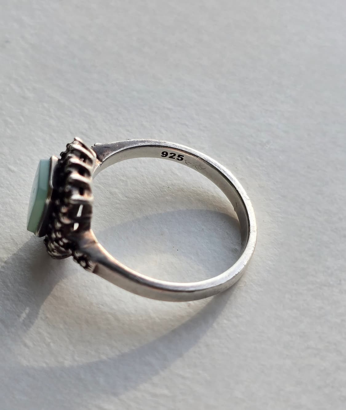 빈티지 실버 925 은 원석 반지 상품이미지8