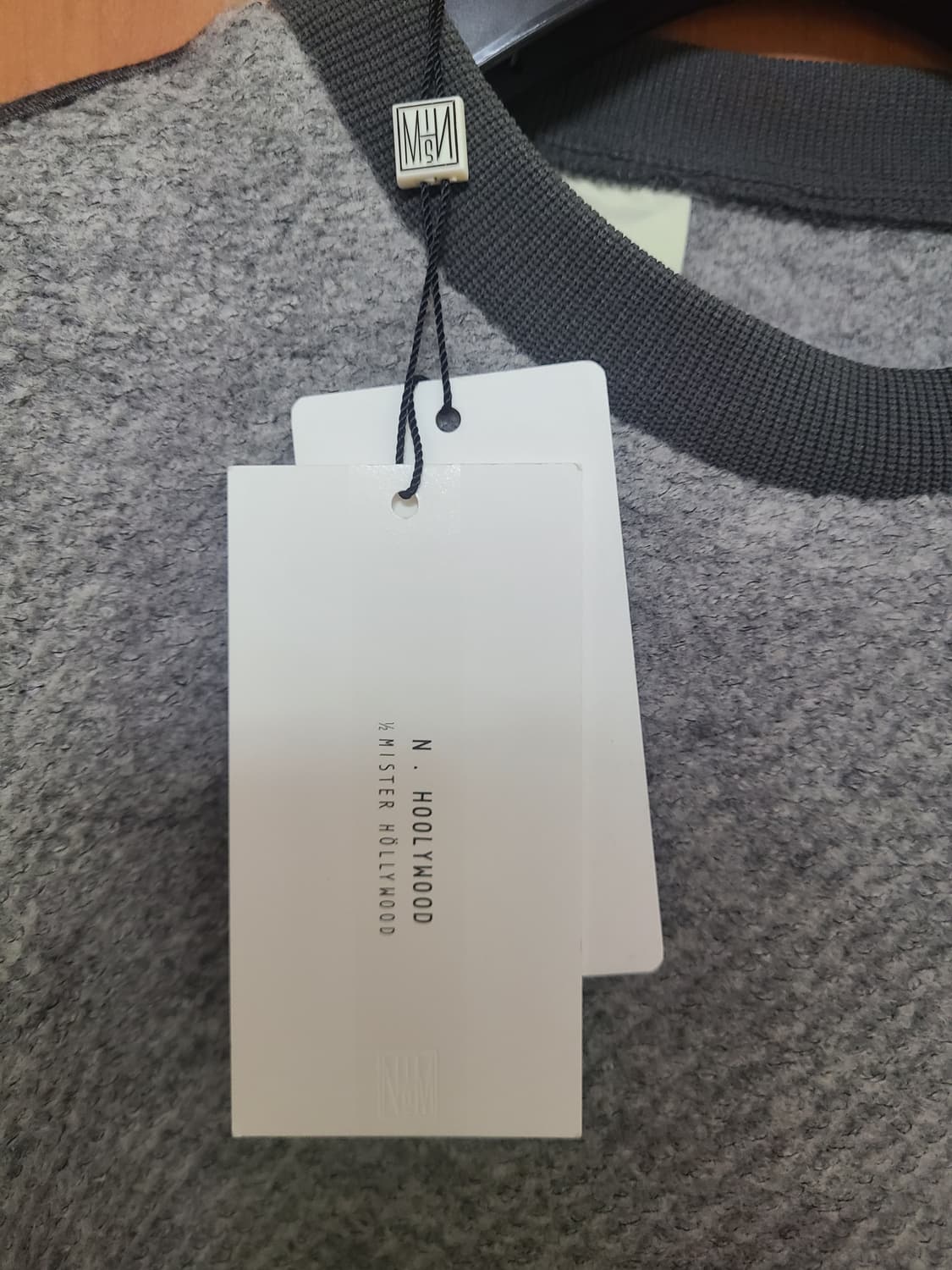 [새상품] 엔헐리우드 오버사이즈 롱 니트 스웨터 앤헐리우드 상품이미지5