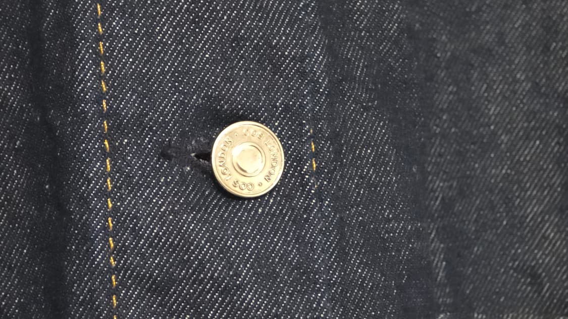 COS 코스 RAW 데님 자켓 (L사이즈) 상품이미지8