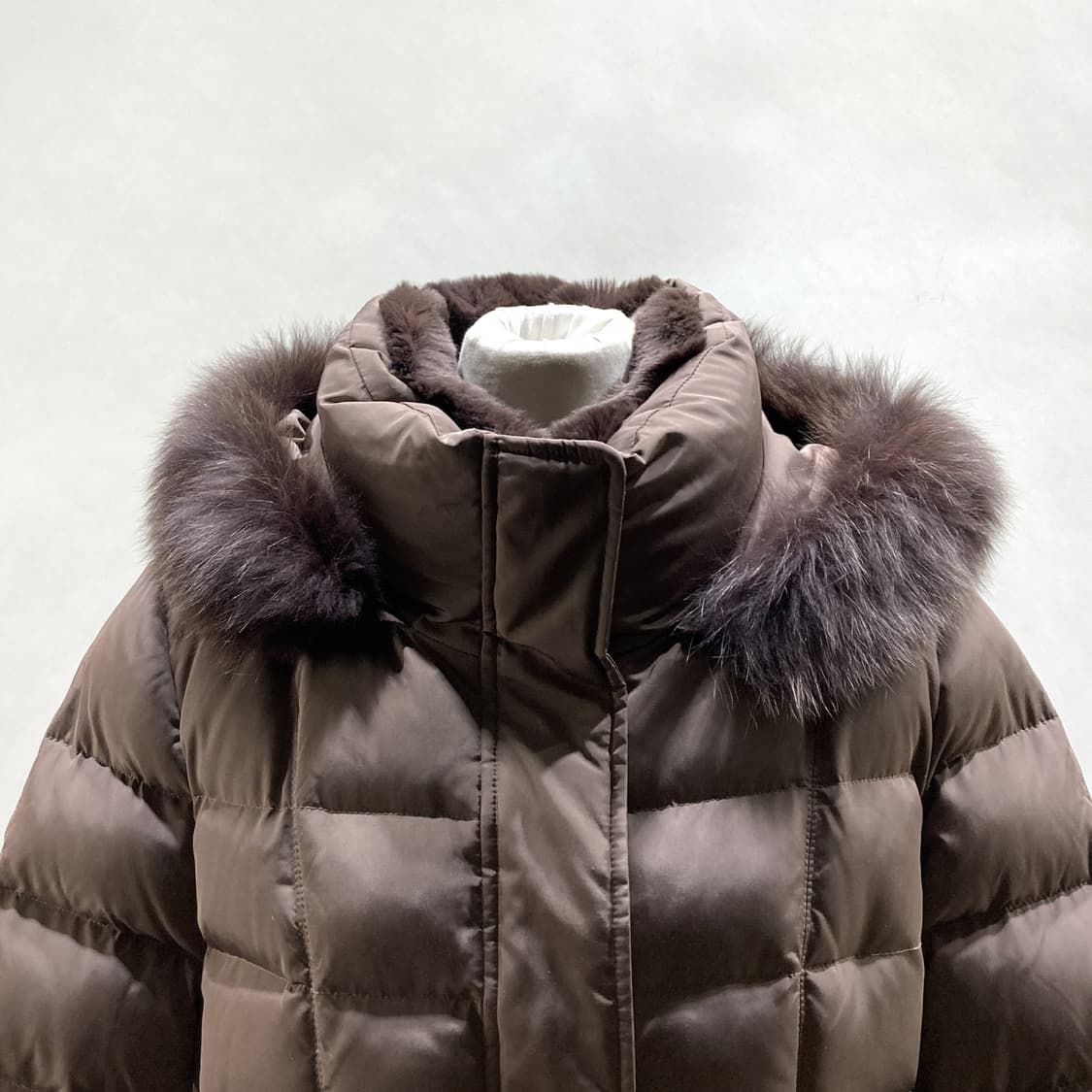 벨리시앙 여성덕다운패딩 폭스렉스털 90  상품이미지2