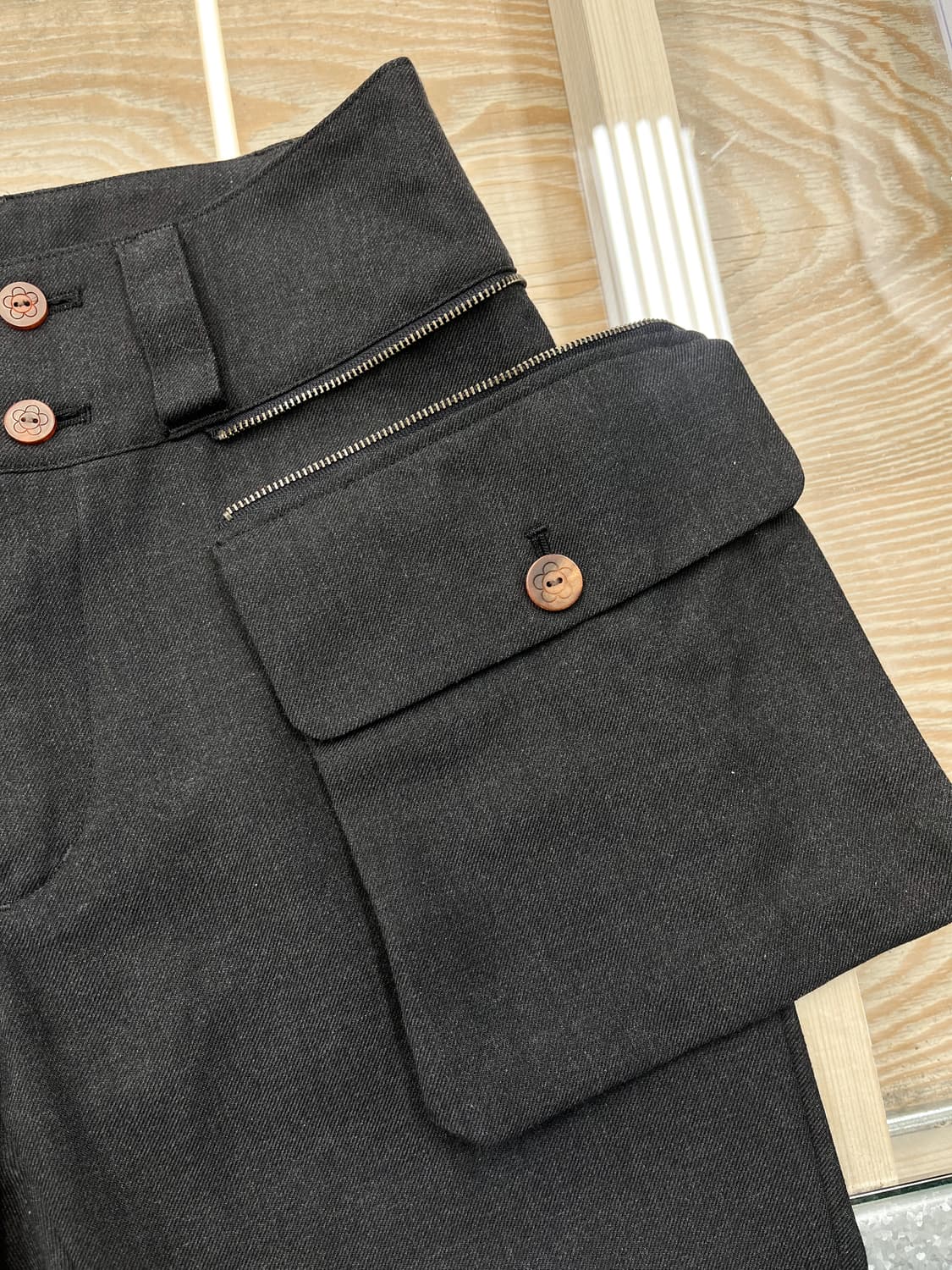 오존 커뮤니티 사이드 빅 포켓 팬츠 상품이미지5