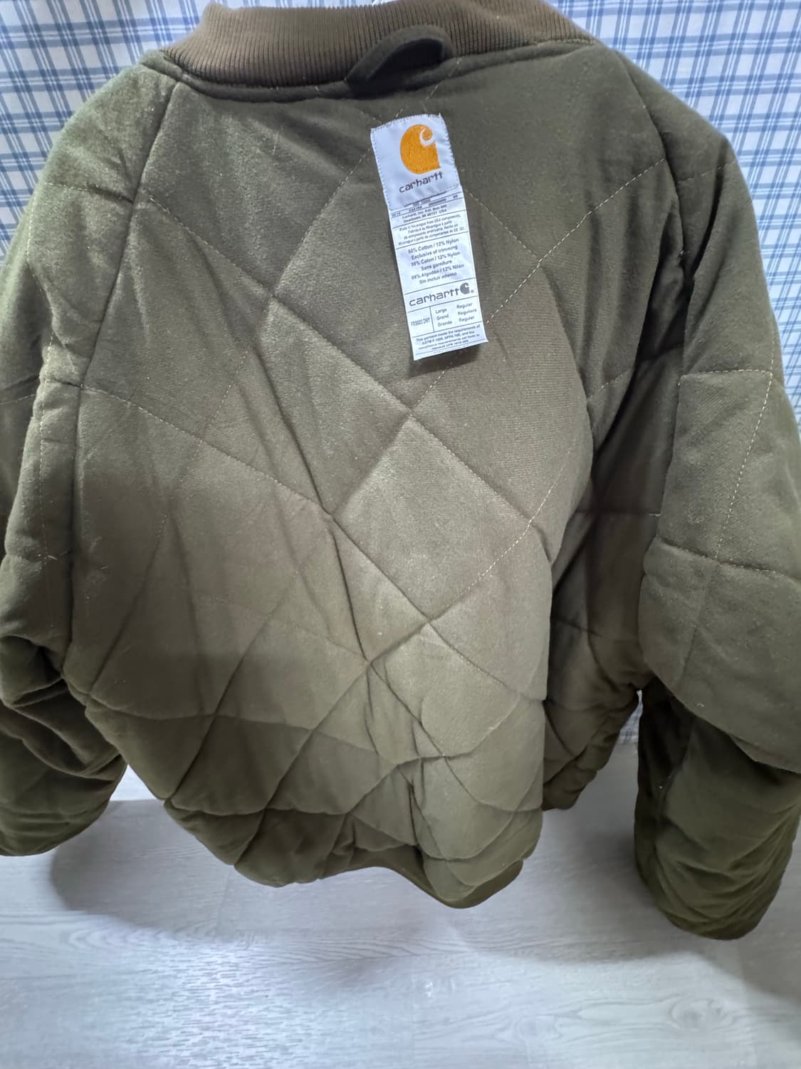 칼하트 리버시블 봄버 L 상품이미지4