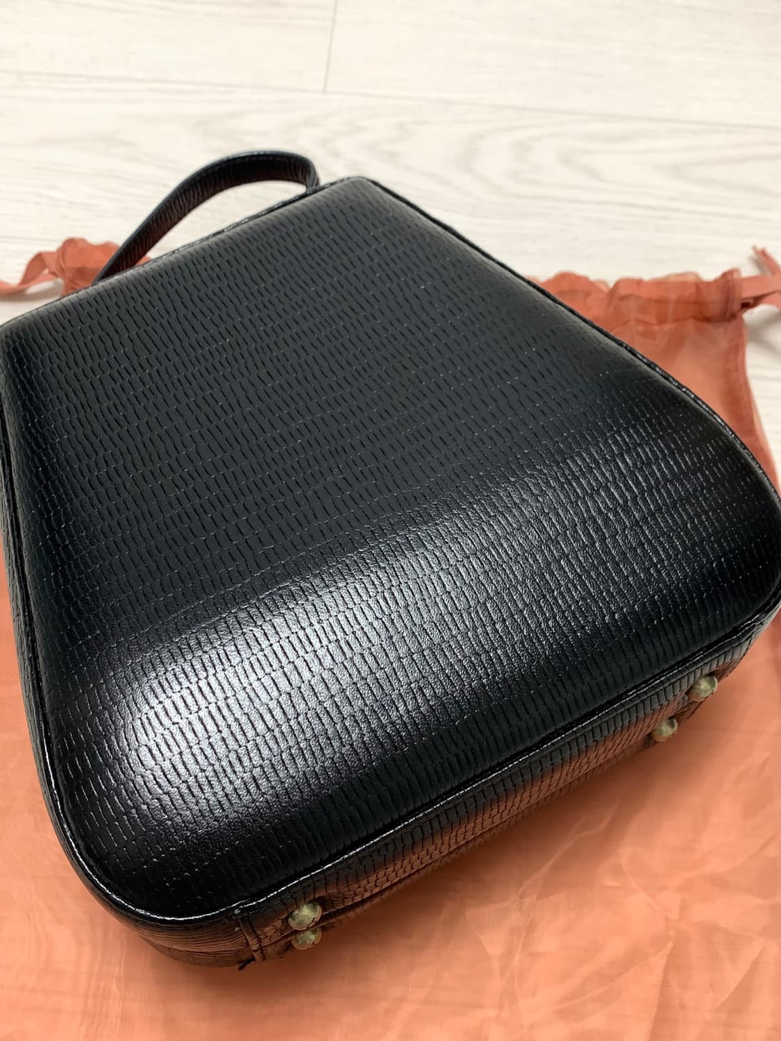 아카이브앱크 쉘틴백 리자드블랙 상품이미지3