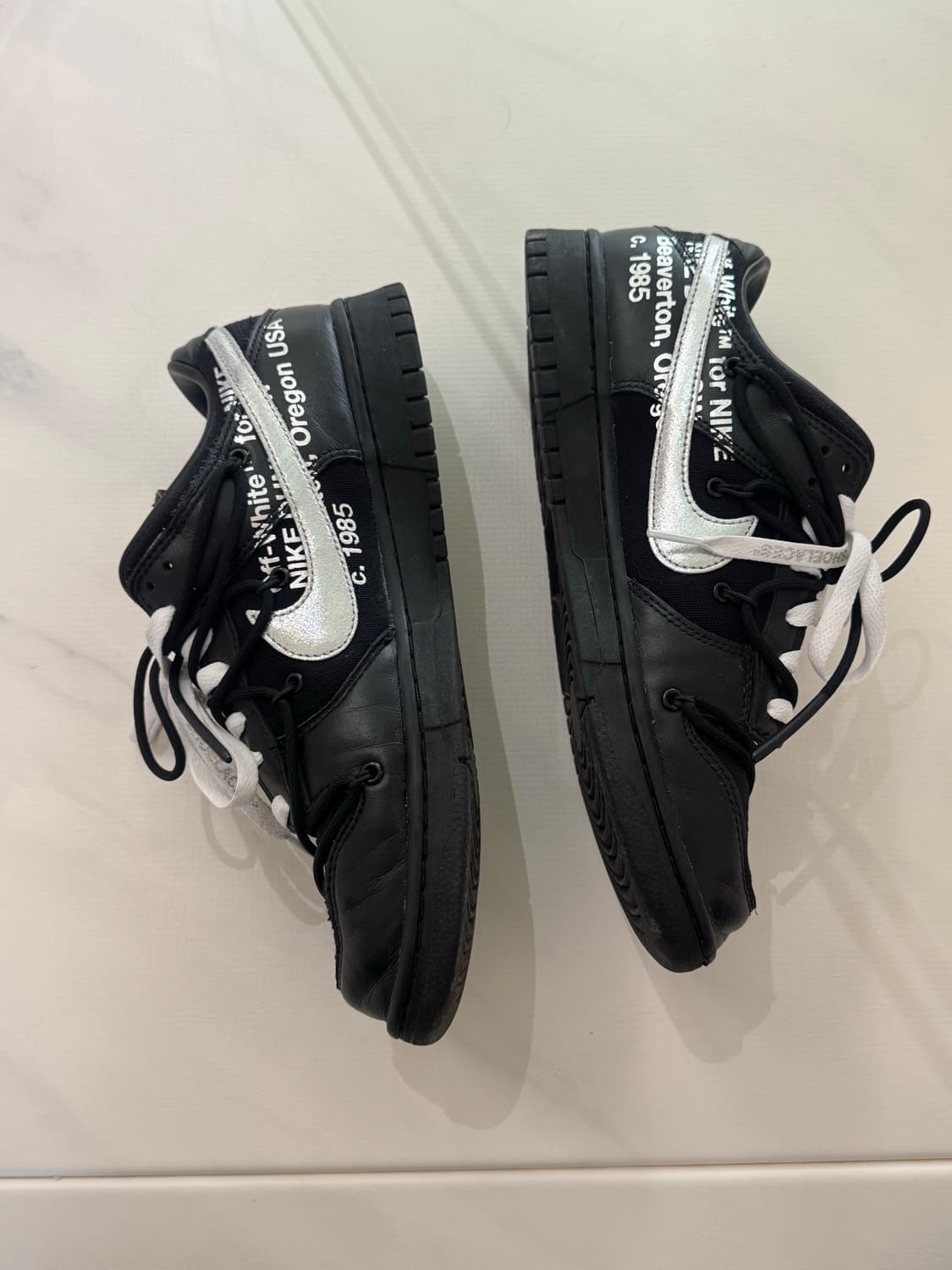 Nike x Off-White Dunk Low Lot 50 of  상품이미지2