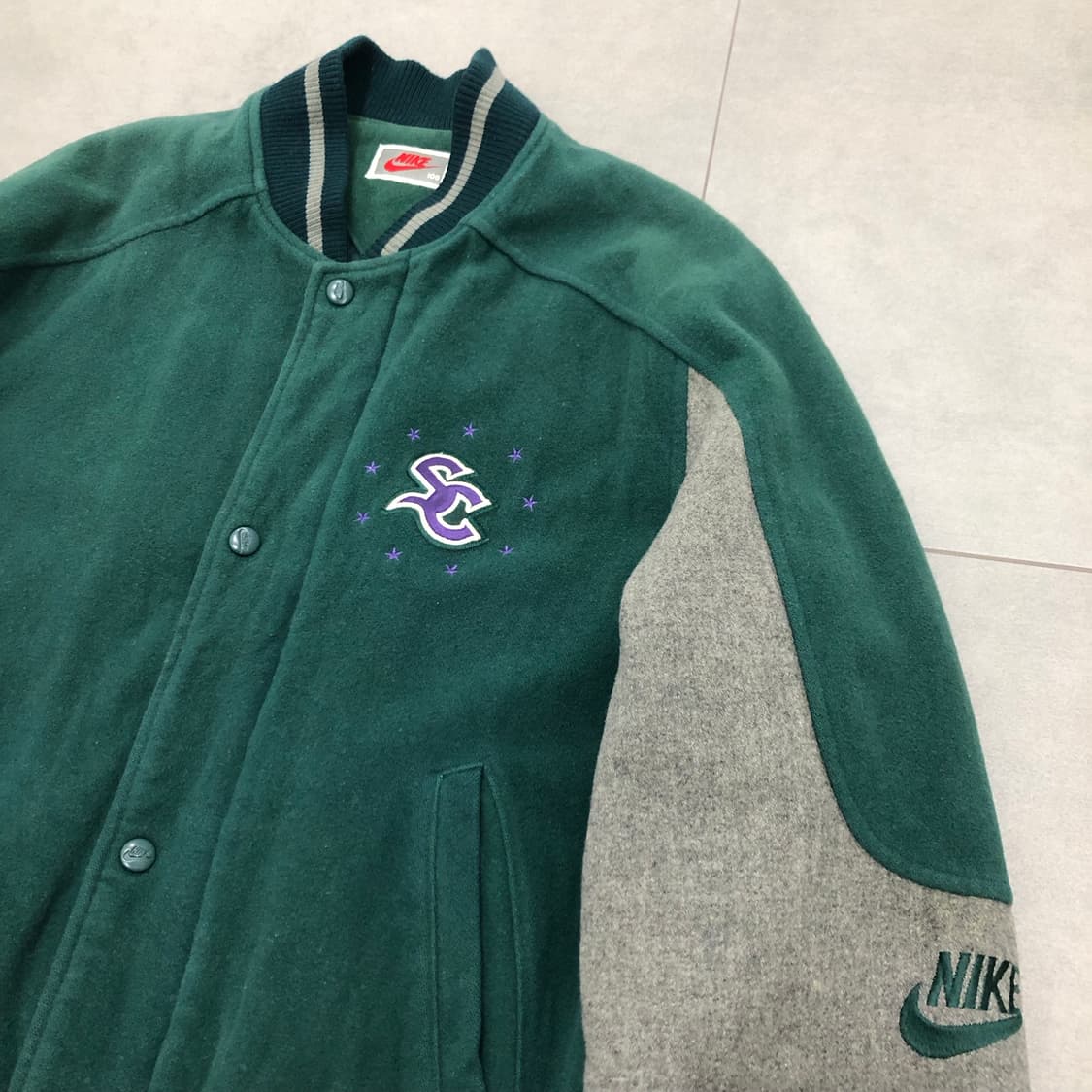 나이키 올드 슈프림코트 울 바시티 스타디움 자켓 100 상품이미지2