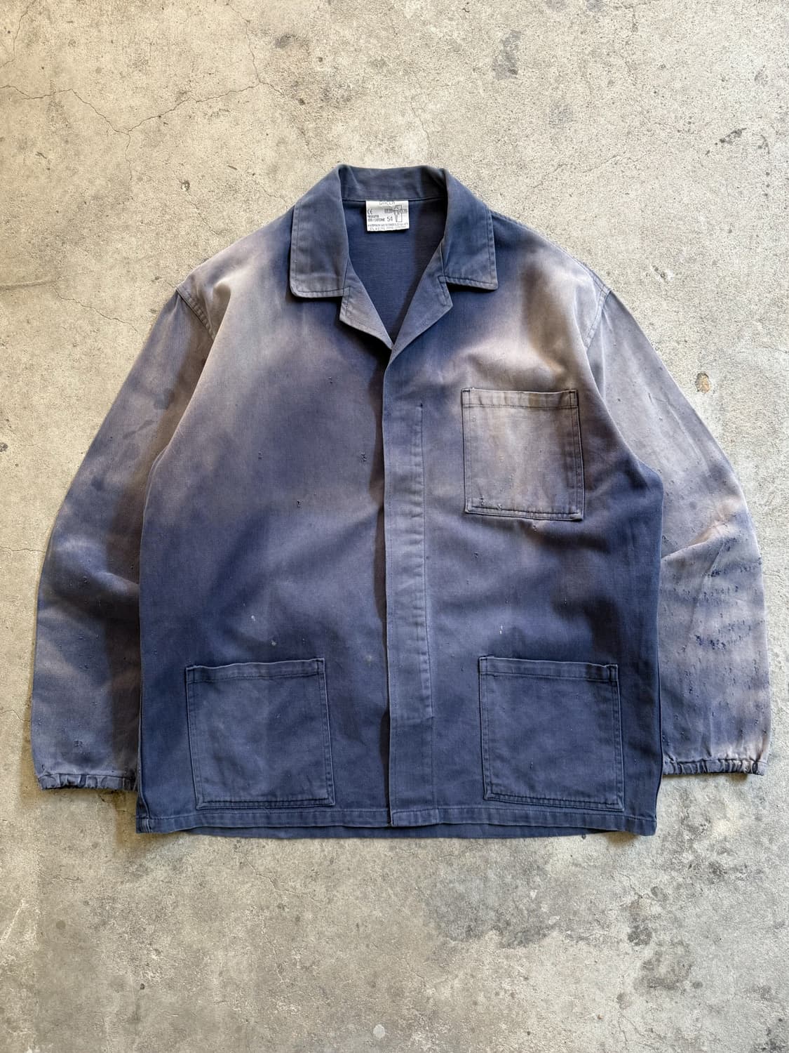 90s Sun Faded Italian Work Jacket 상품이미지3