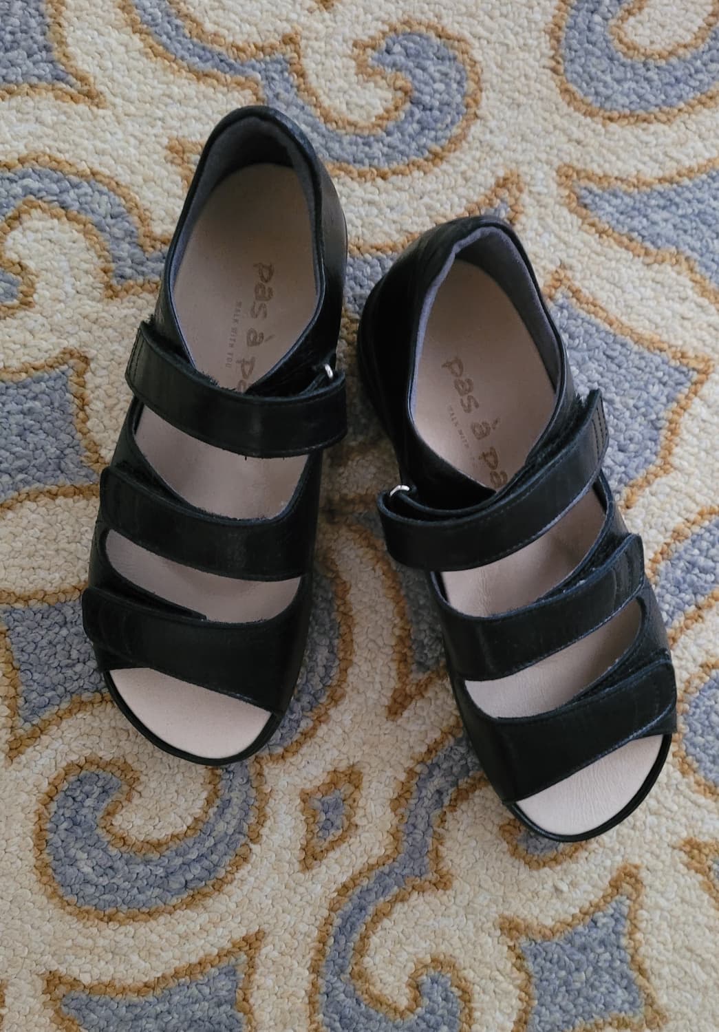 일본 pas a pas 여성용 벨크로 스트랩 샌들(225-230) 상품이미지3