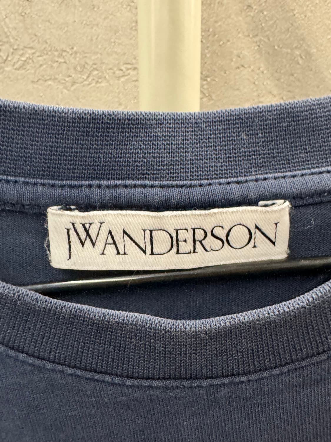 JW 앤더슨 네이비 반팔 티셔츠 XL 상품이미지3