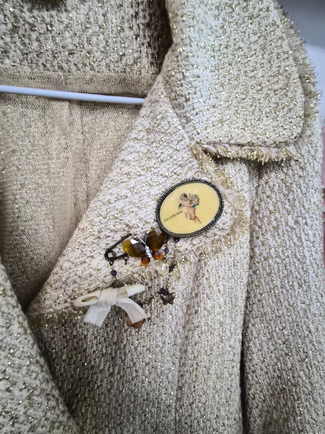 손정완 플레어 트위드자켓 상품이미지4