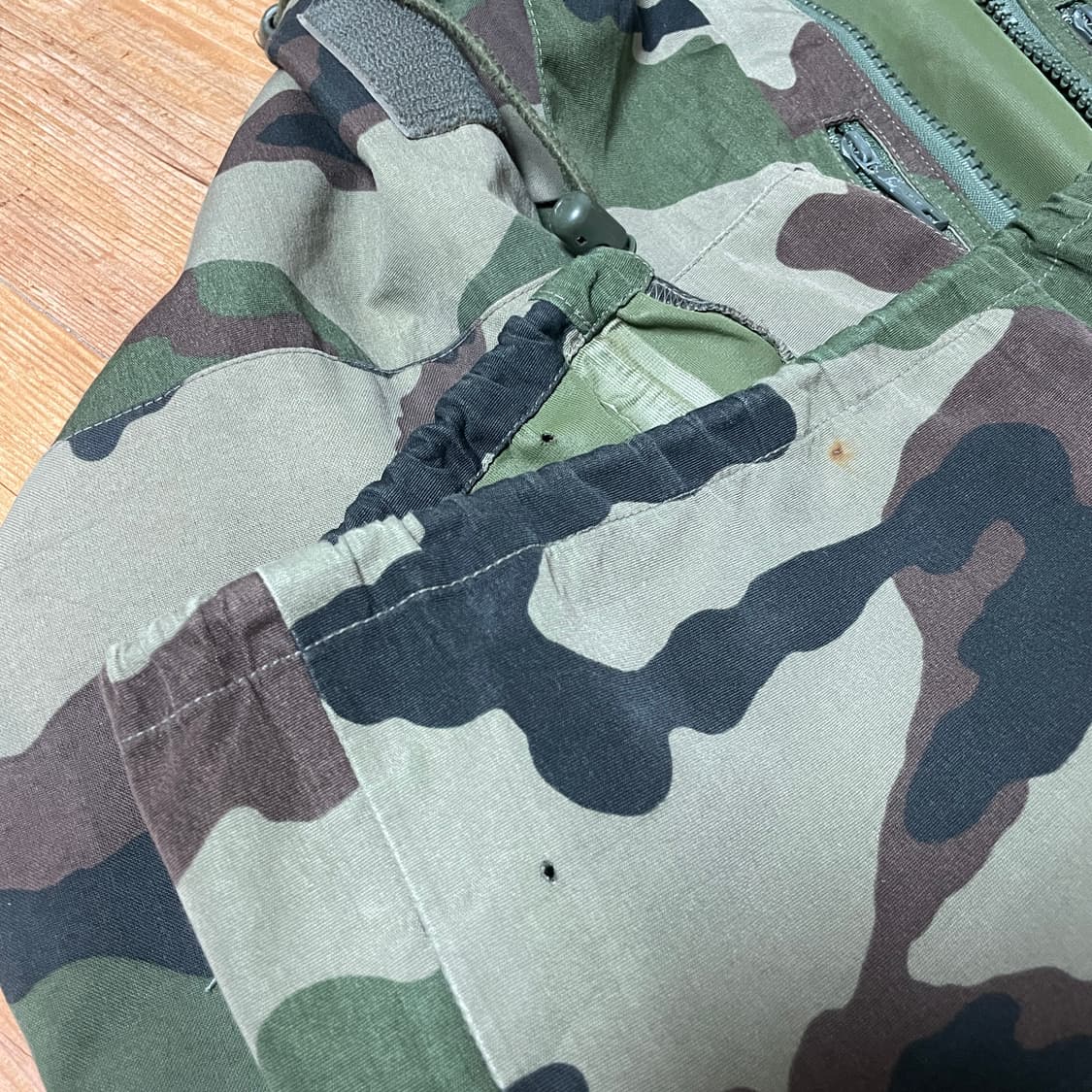 90s 프랑스군 고어텍스 카모 파카 자켓 상품이미지8