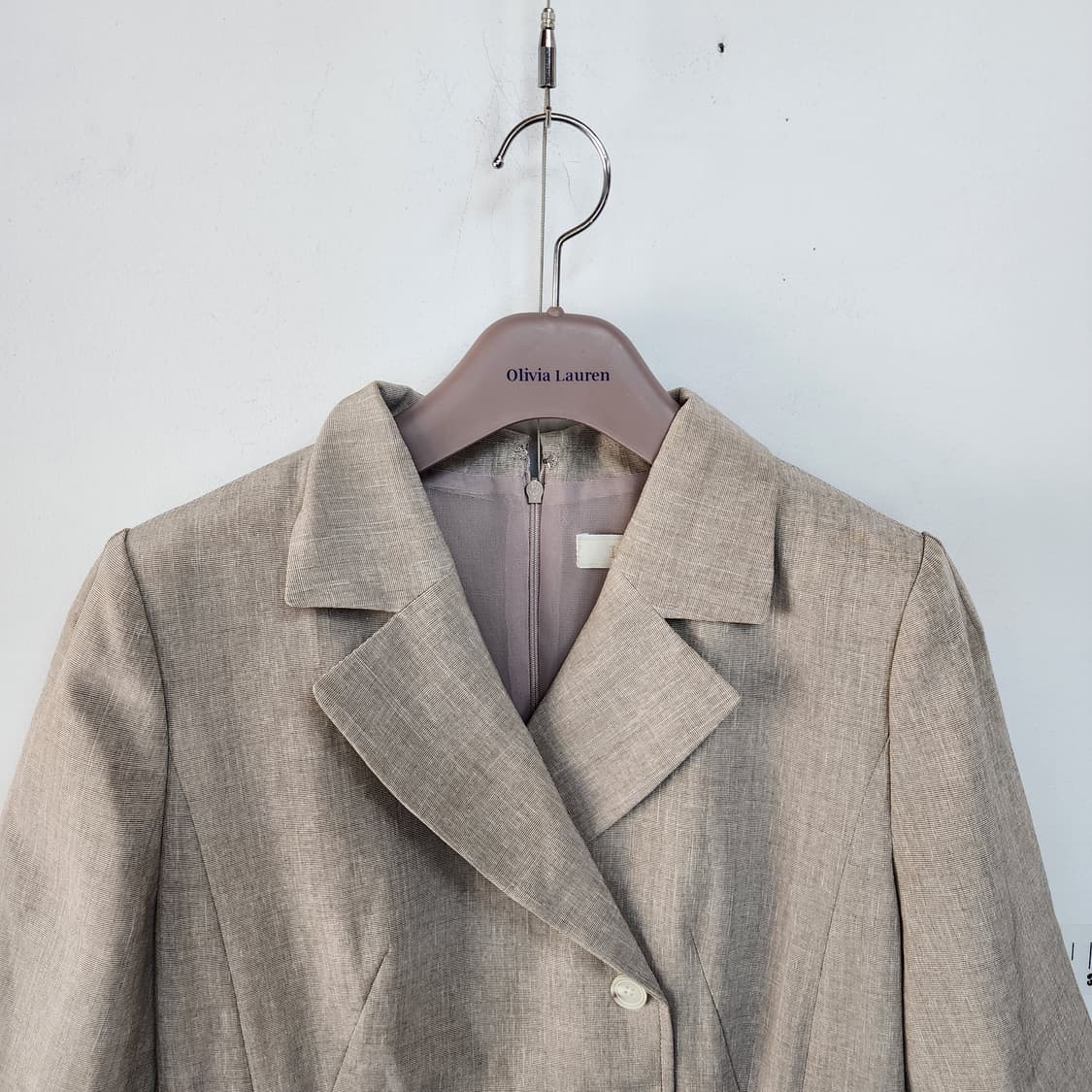 LYNN 린넨 반팔 롱 원피스 상품이미지2