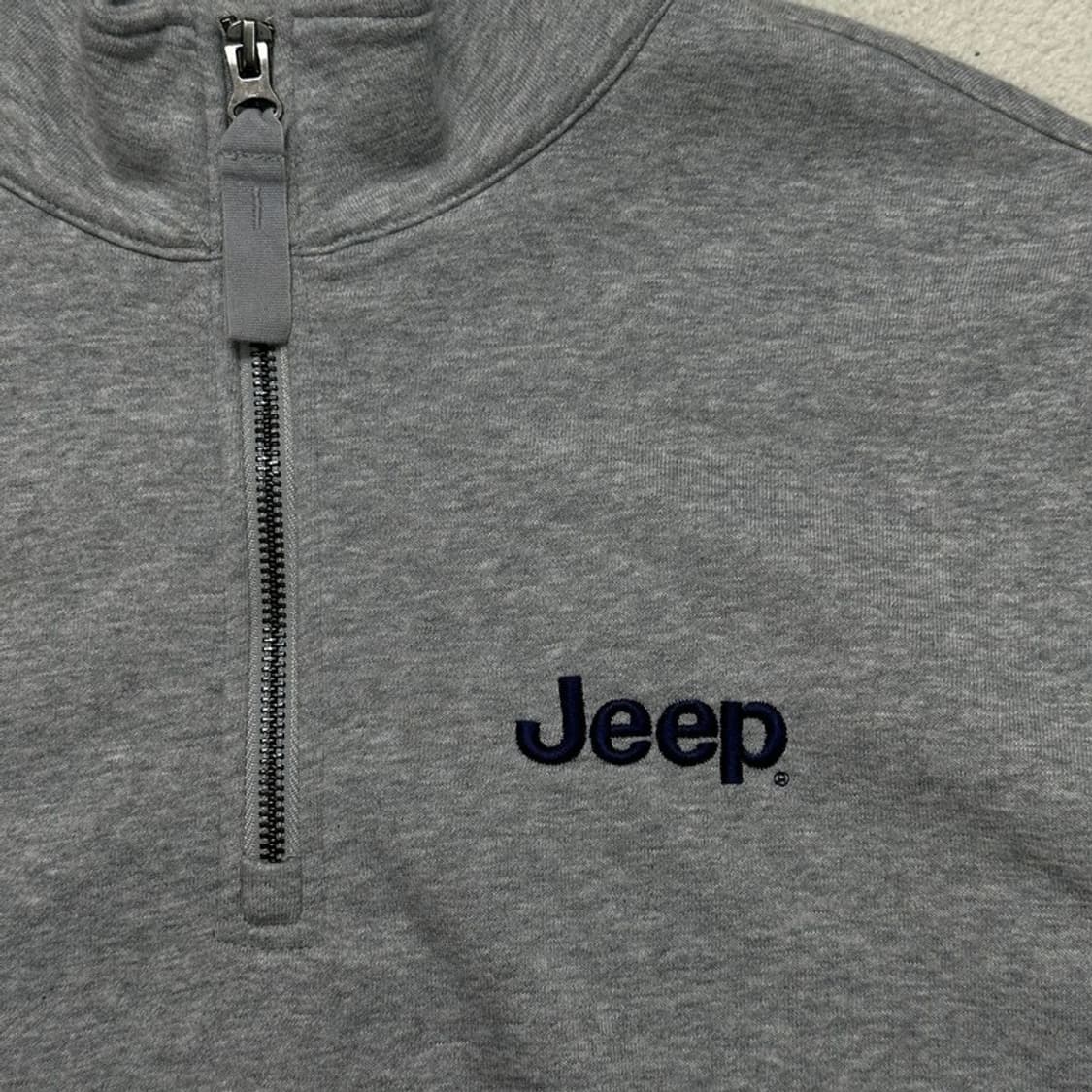 JEEP 하프집업 맨투맨 S 상품이미지2