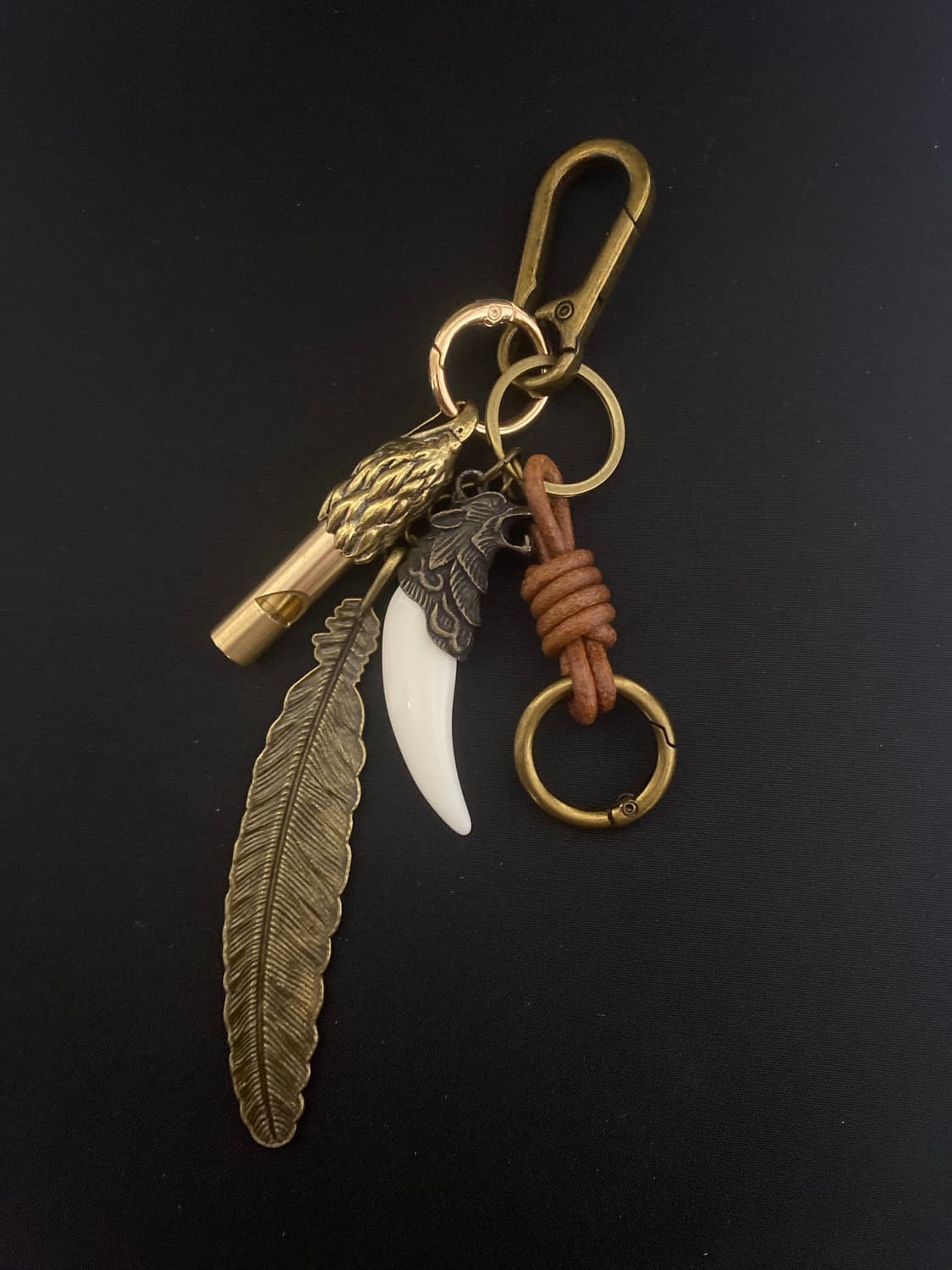 빈티지 브라스 키링 상품이미지1