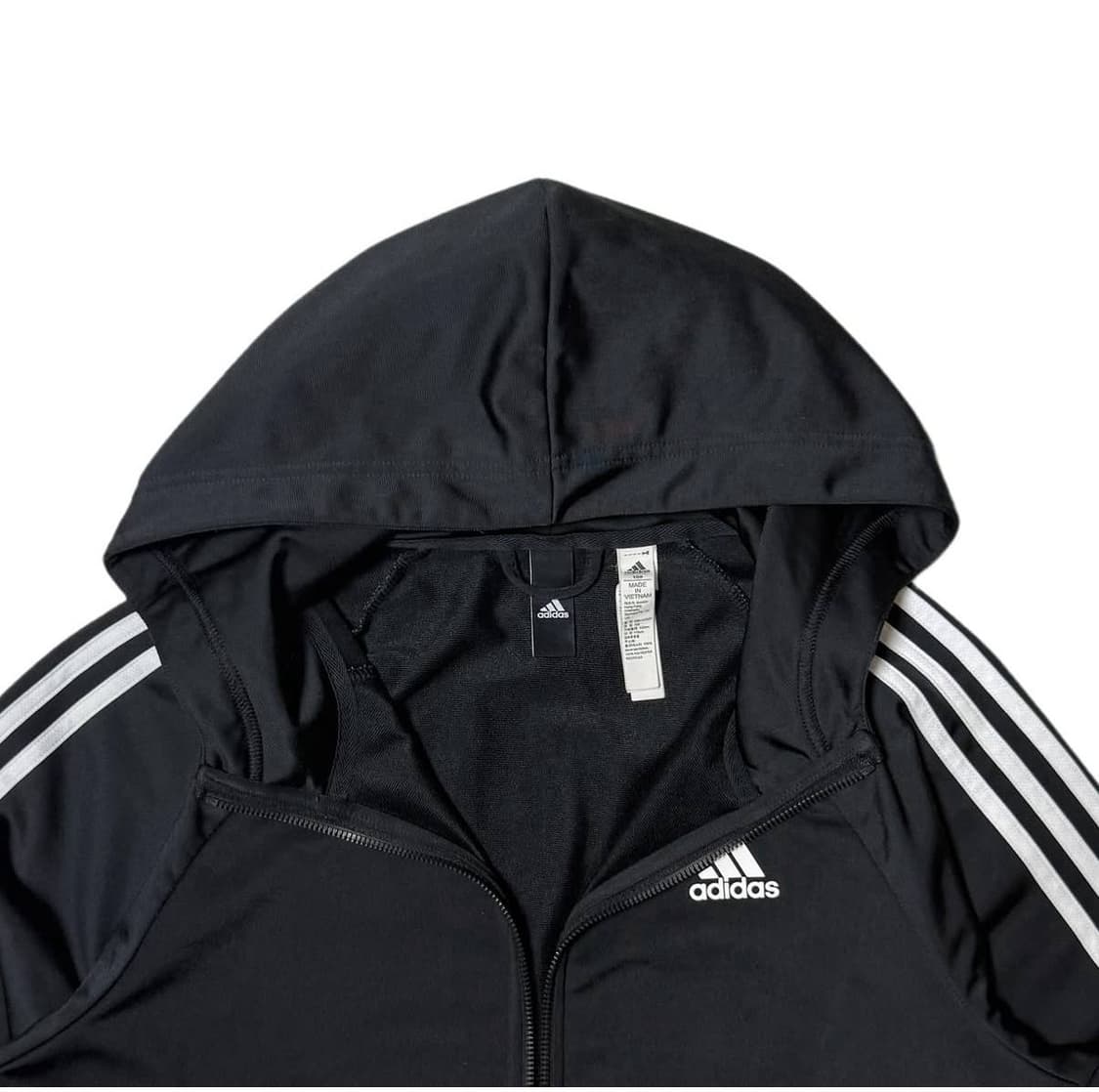 아디다스 검흰 후드 트랙탑 져지 A017 상품이미지2