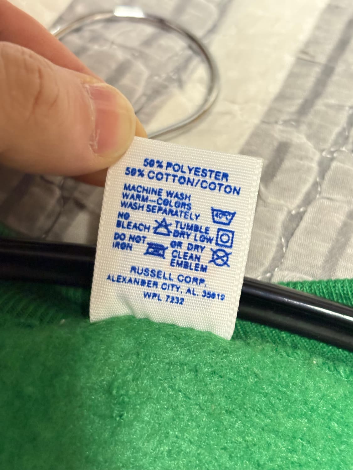 90s 빈티지 러셀 맨투맨 Made in USA 데드스탁 상품이미지4