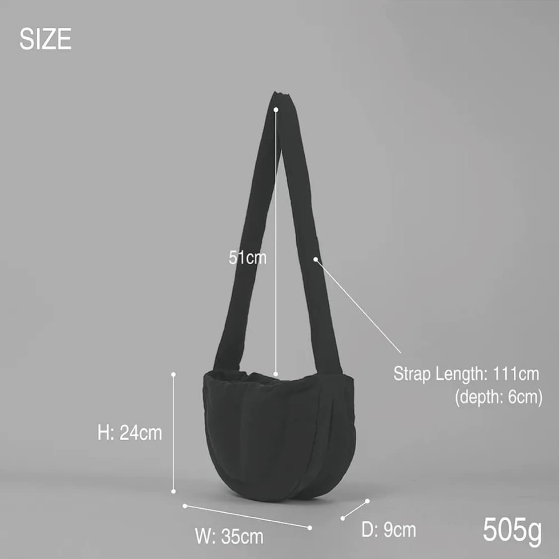 유르트 클라우드 브레드 크로스백 상품이미지7