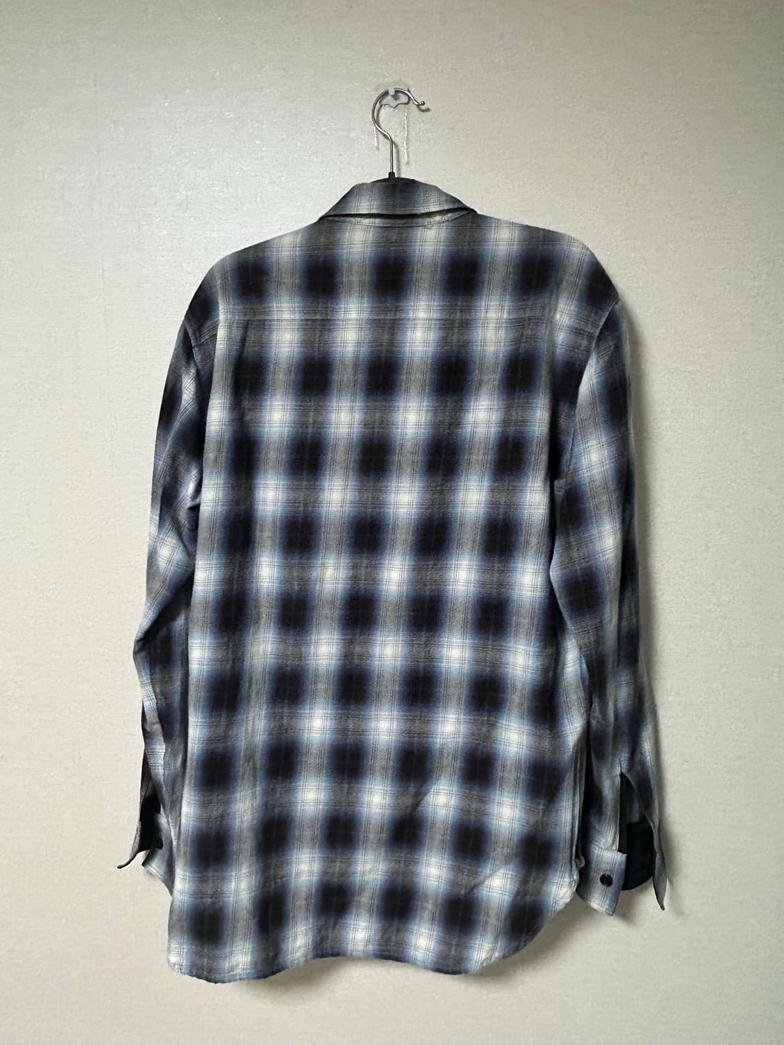 앤더슨벨 옴브레 체크셔츠 상품이미지3