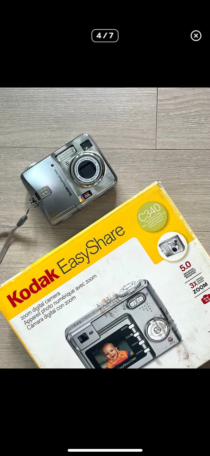 코닥 이지쉐어 C340 옛날 디카 빈티지디카 디지털카메라 상품이미지2