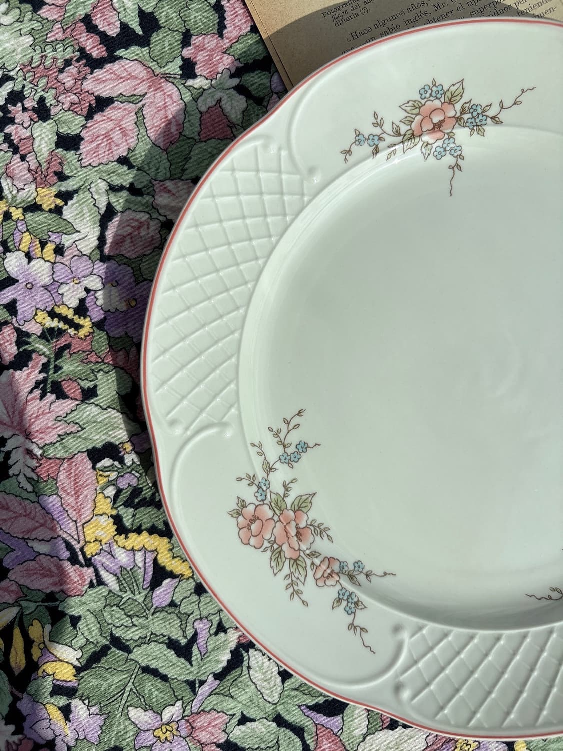 빈티지 빌레로이앤보흐 로제트 샐럿 플레이트 상품이미지2