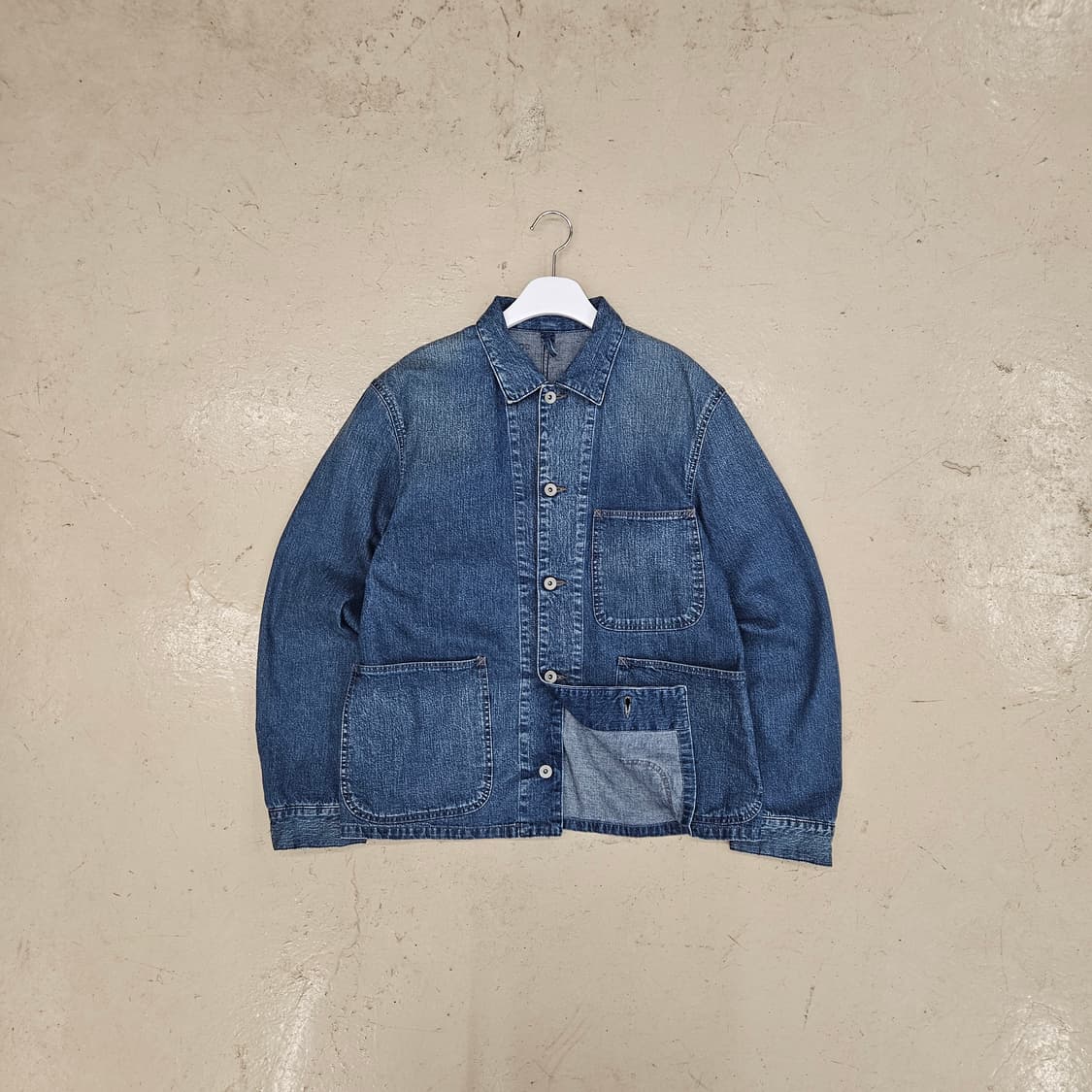 OMNIGOD 옴니갓 데님자켓 청자켓 커버올자켓 L 상품이미지1
