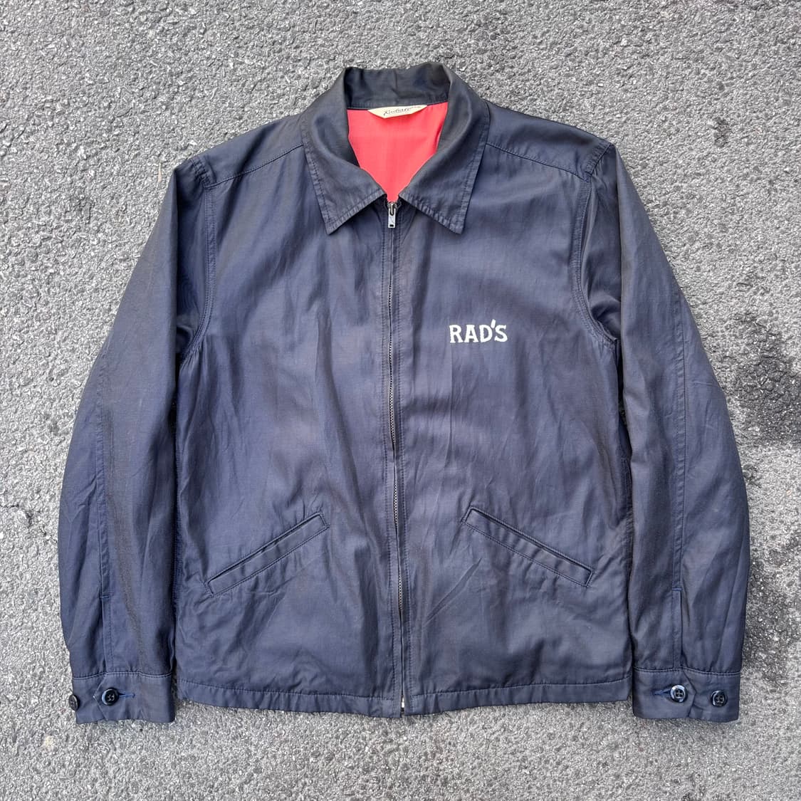 일본 라디알 큐프라 자수 자켓 상품이미지2