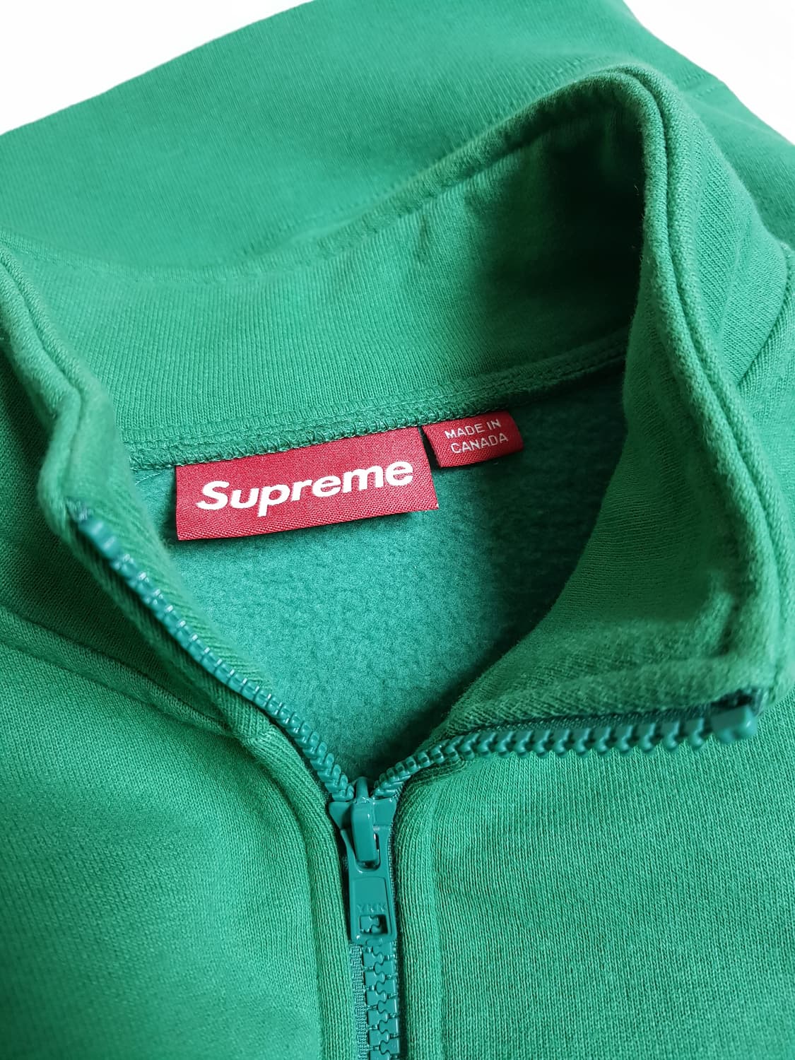 슈프림 컬리지에이트 하프 집 풀오버 맨투맨 라이트 파인 24FW 상품이미지6