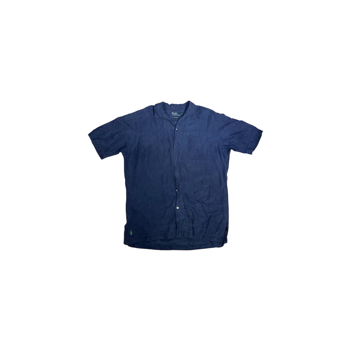 폴로 랄프 로렌 네이비 오버핏 반팔 셔츠 M 상품이미지4