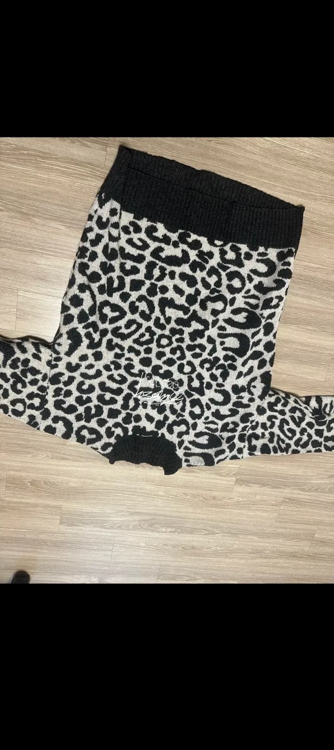 일본판 스투시 레오파드 니트 상품이미지1