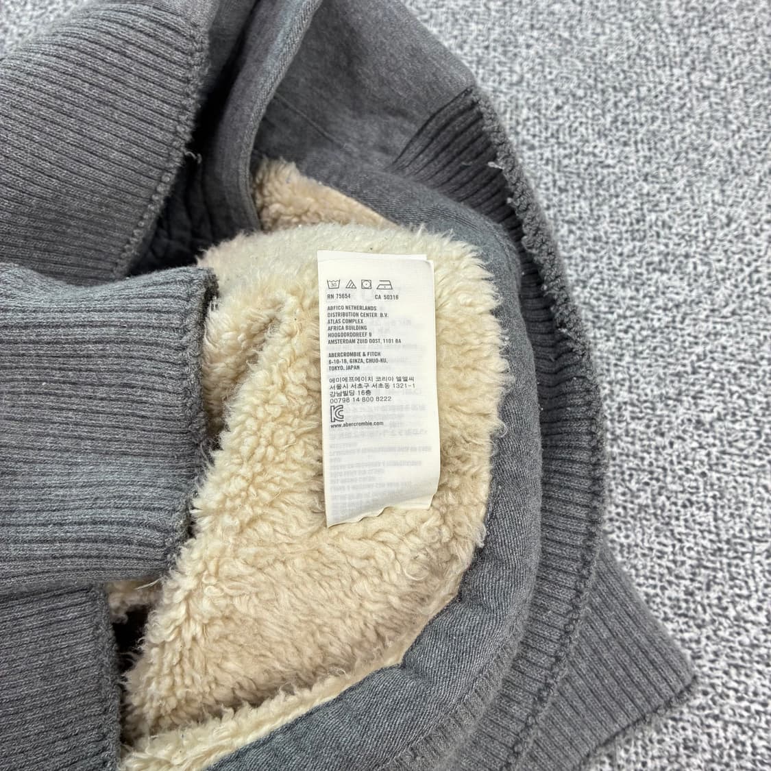<아베크롬비 헤비 후드집업> No.1503 상품이미지7