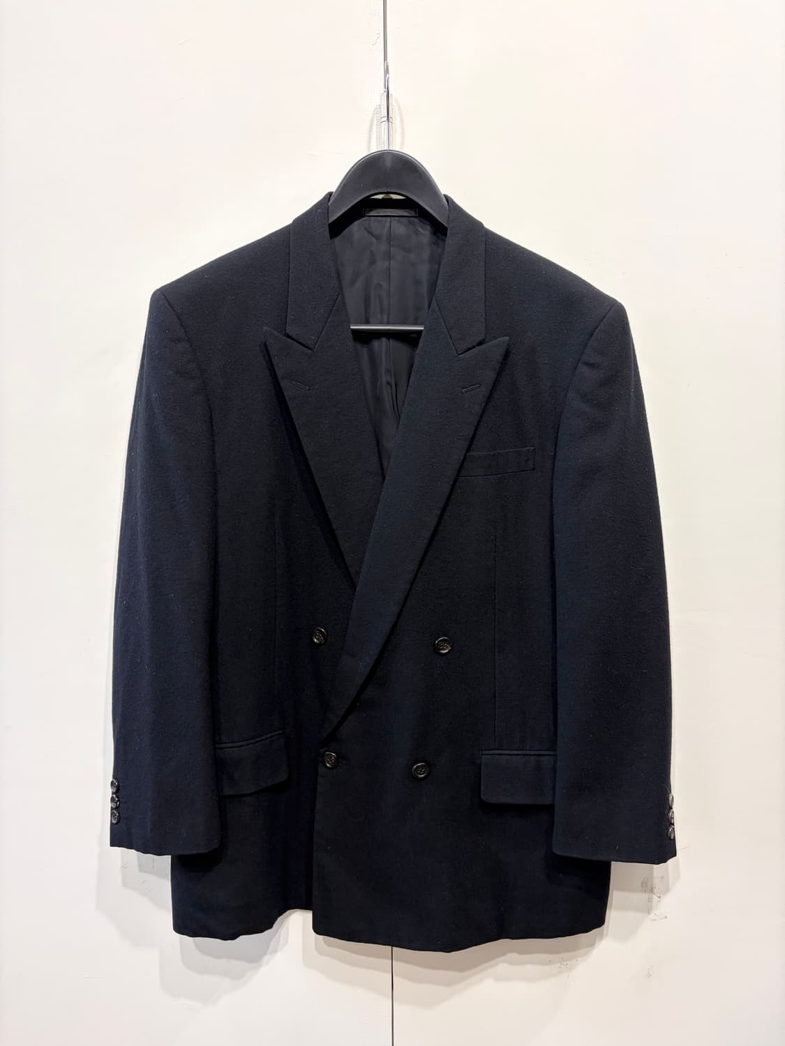 90's 꼼데가르송 옴므 더블 브레스티드 울 블레이저 상품이미지1