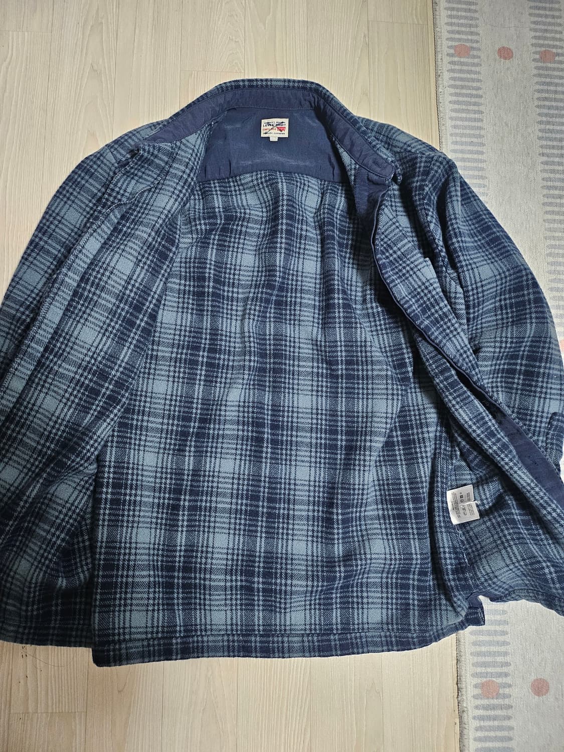 90s 리바이스 플란넬 울셔츠 상품이미지3