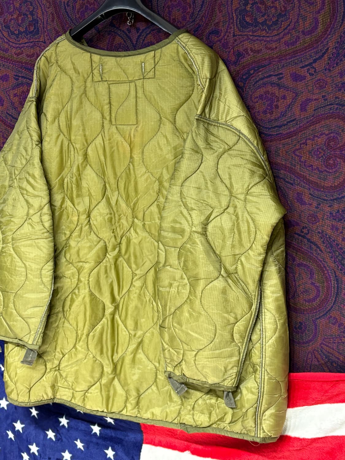 M-65 피쉬테일 개파카 라이너 깔깔이내피 상품이미지6