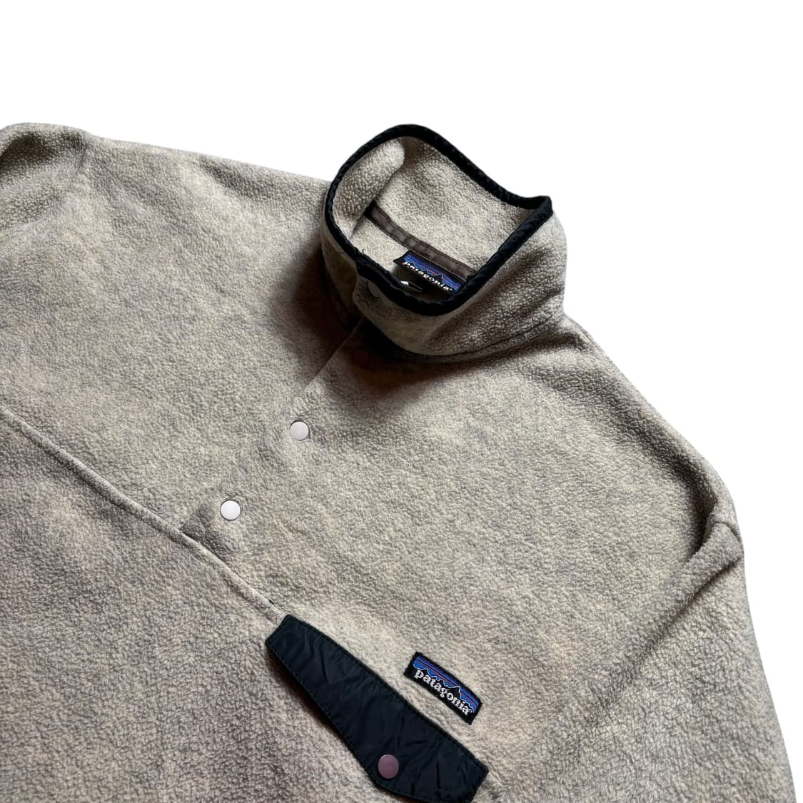 90s USA 파타고니아 신칠라 플리스 스냅티 상품이미지2