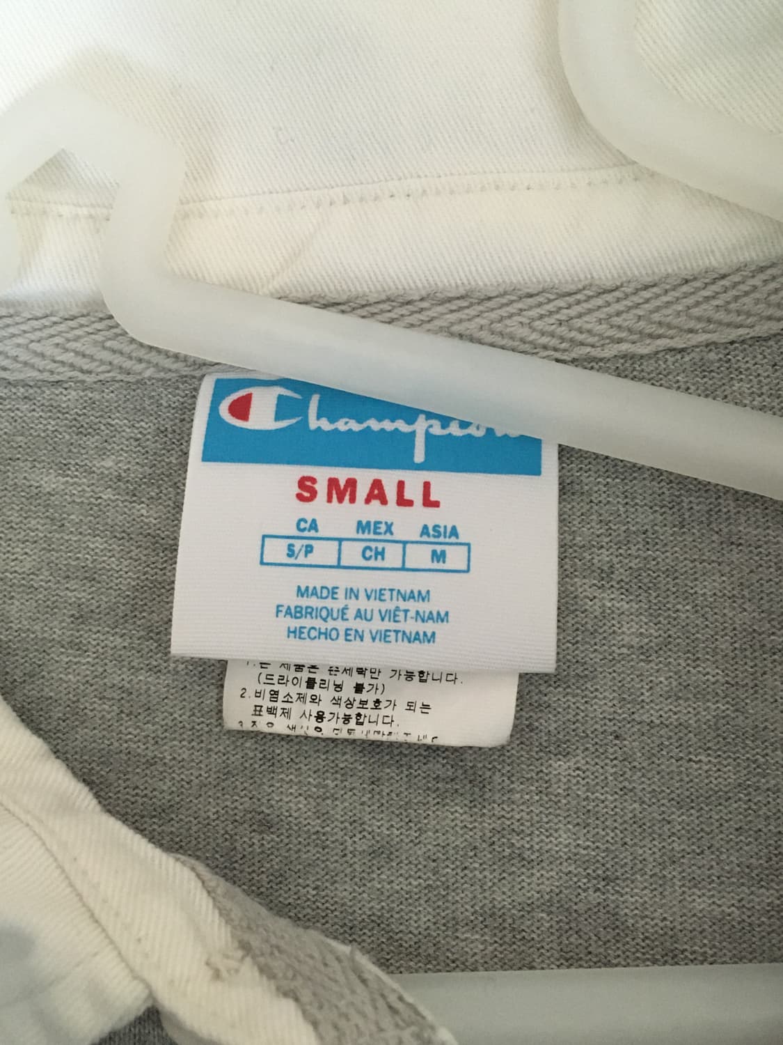 챔피온 카라 맨투맨 s 상품이미지7