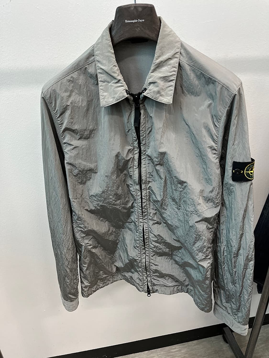 100) 스톤아일랜드 나일론 메탈셔츠 상품이미지3