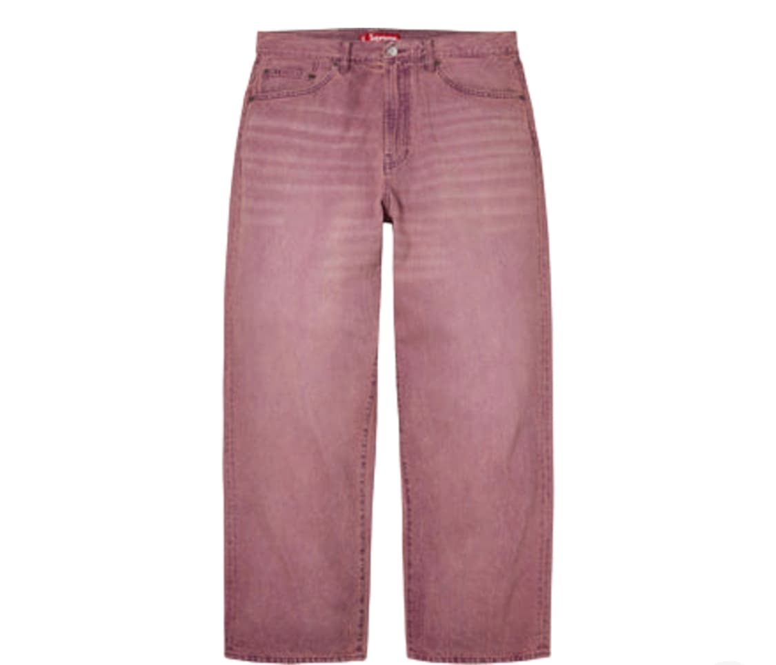 슈프림 배기진 오버다이드 퍼플 상품이미지1