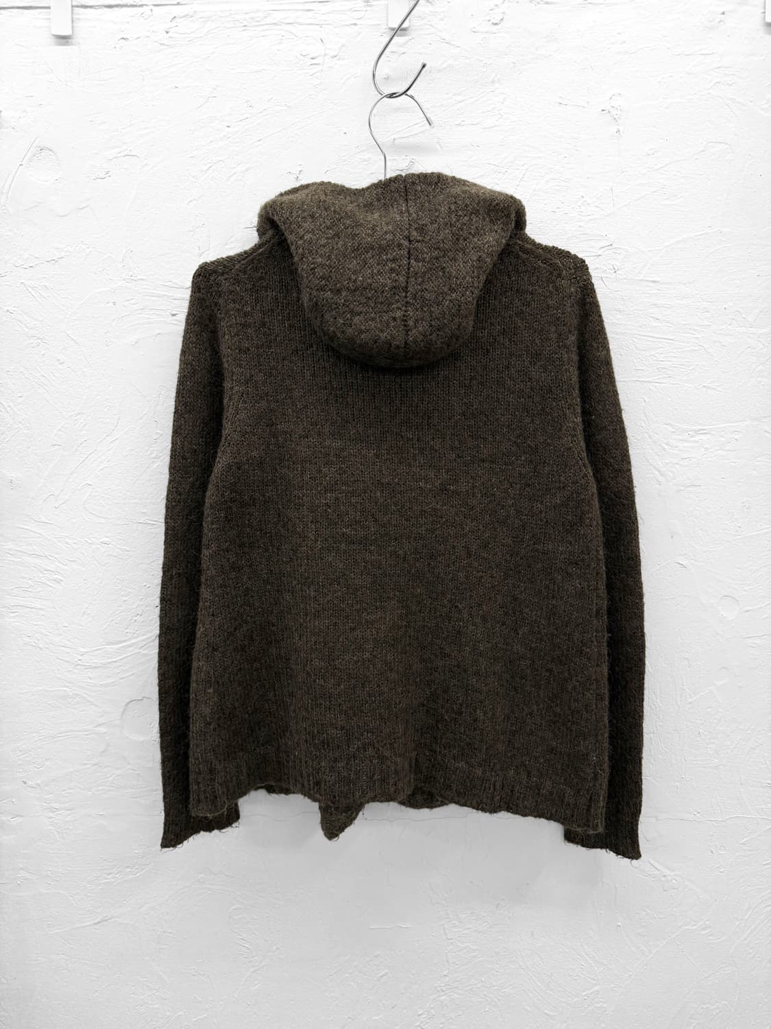 chime 모헤어 니트 후드 가디건 상품이미지5