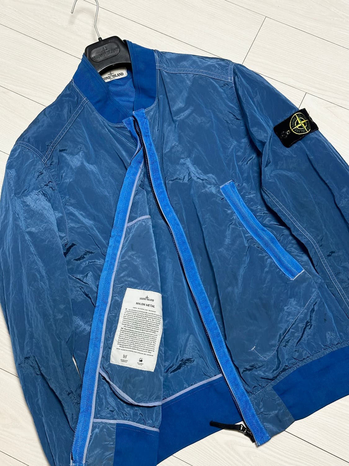 스톤아일랜드 아카이브 나일론메탈 자켓 L(100-105) 상품이미지4