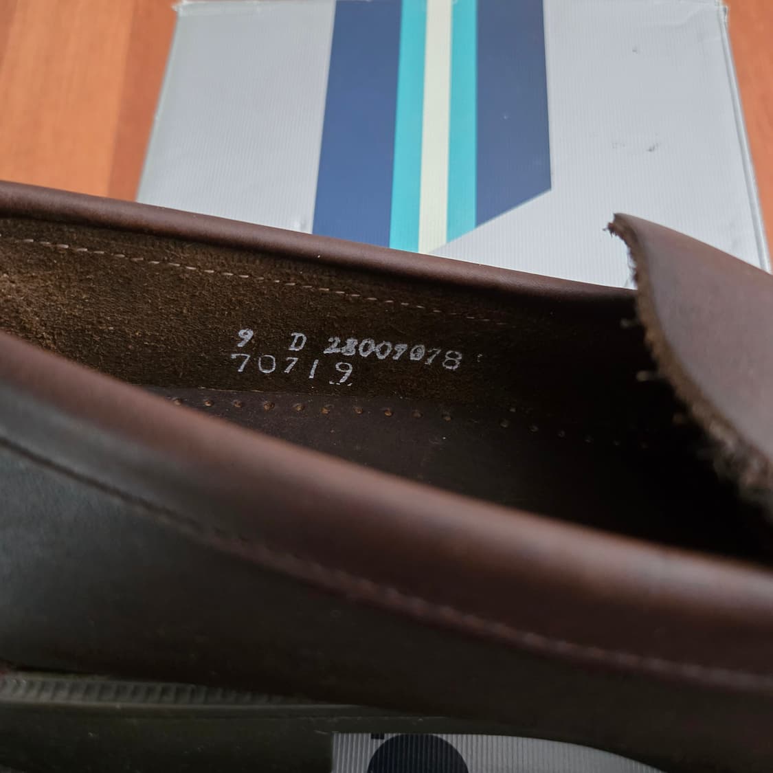 세바고 왁스레더 러버솔 페니로퍼 US9사이즈 상품이미지4