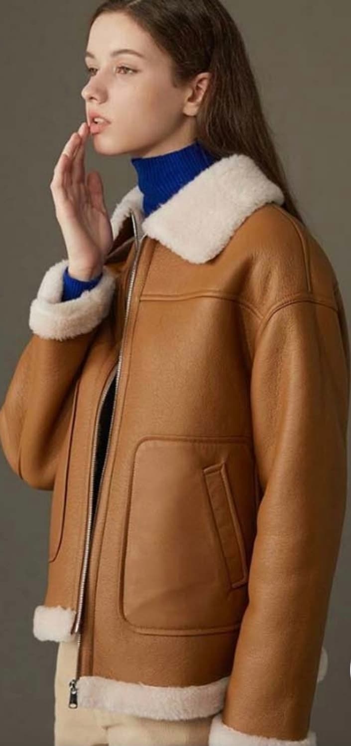 리오벨 호주산 양모 무스탕 55 상품이미지1