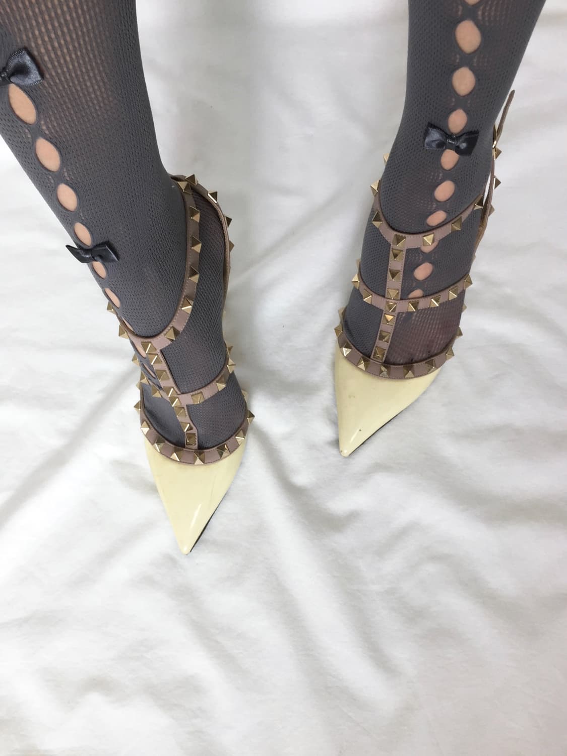 Valentino Rockstud Strap Heels 상품이미지1