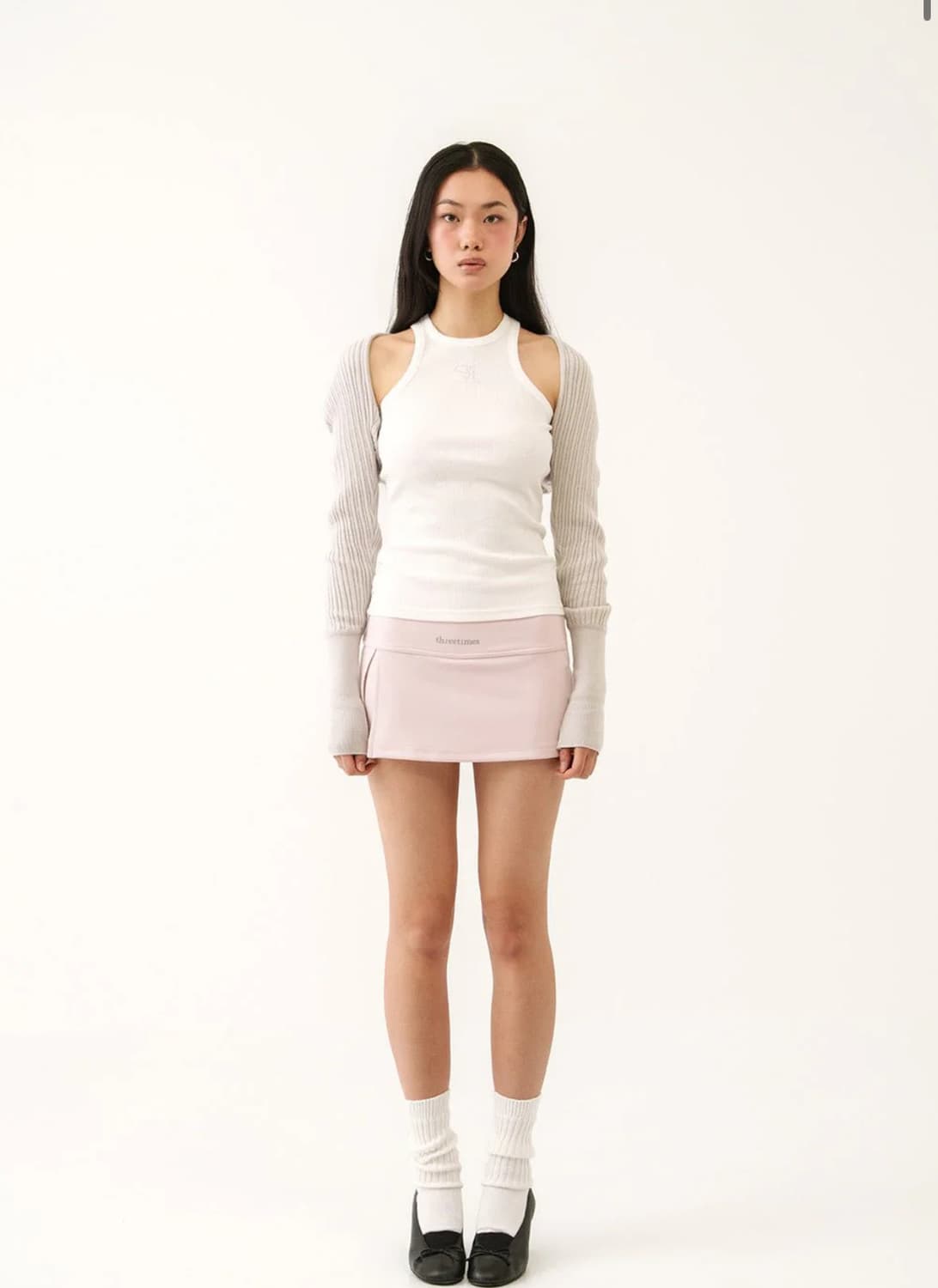 쓰리타임즈 슬릿 스커트 상품이미지3