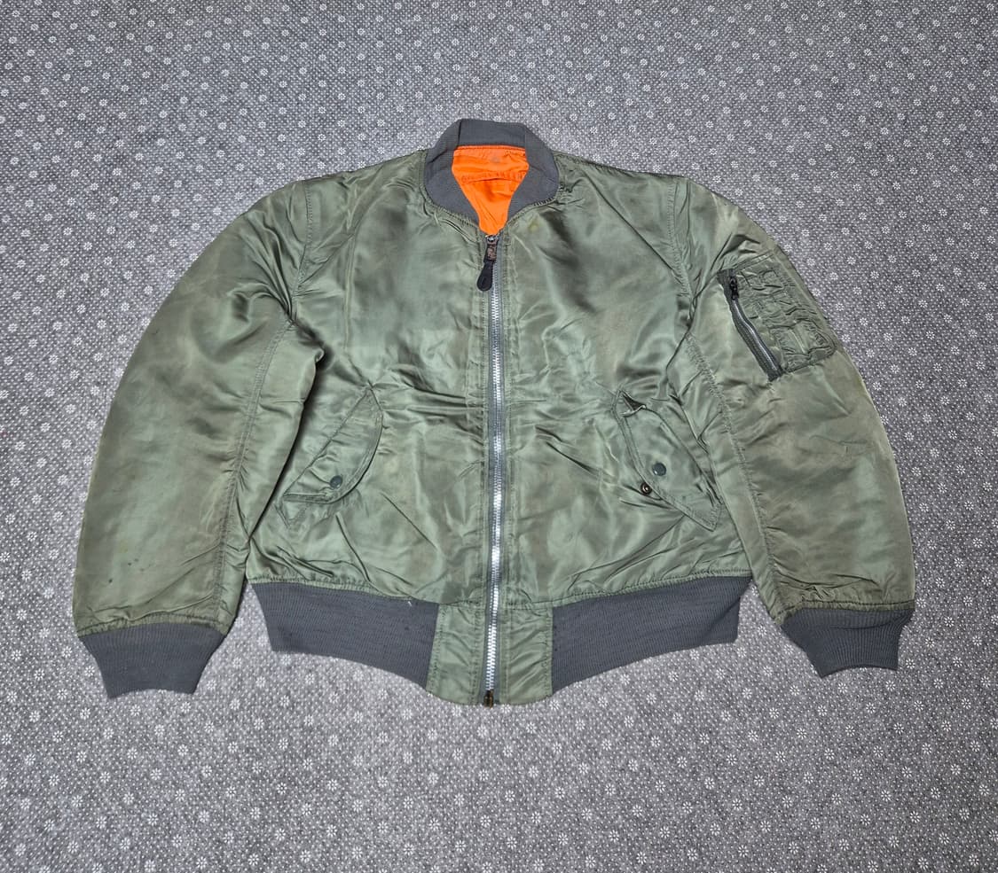 [L]90s US Made 알파인더스트리 MA-1 -277 상품이미지2