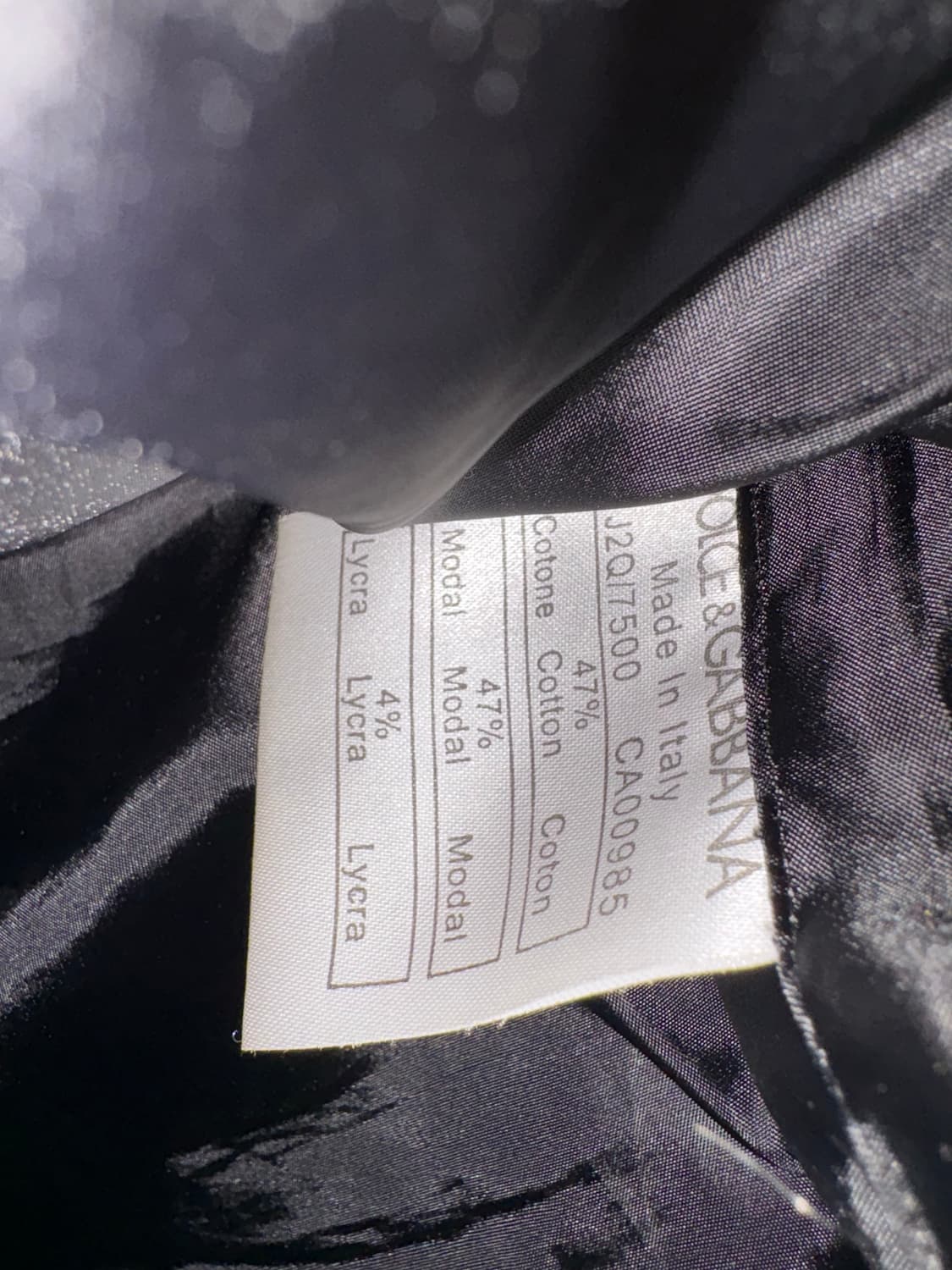 Dolce & Gabbana Biker Down Jacket 상품이미지4