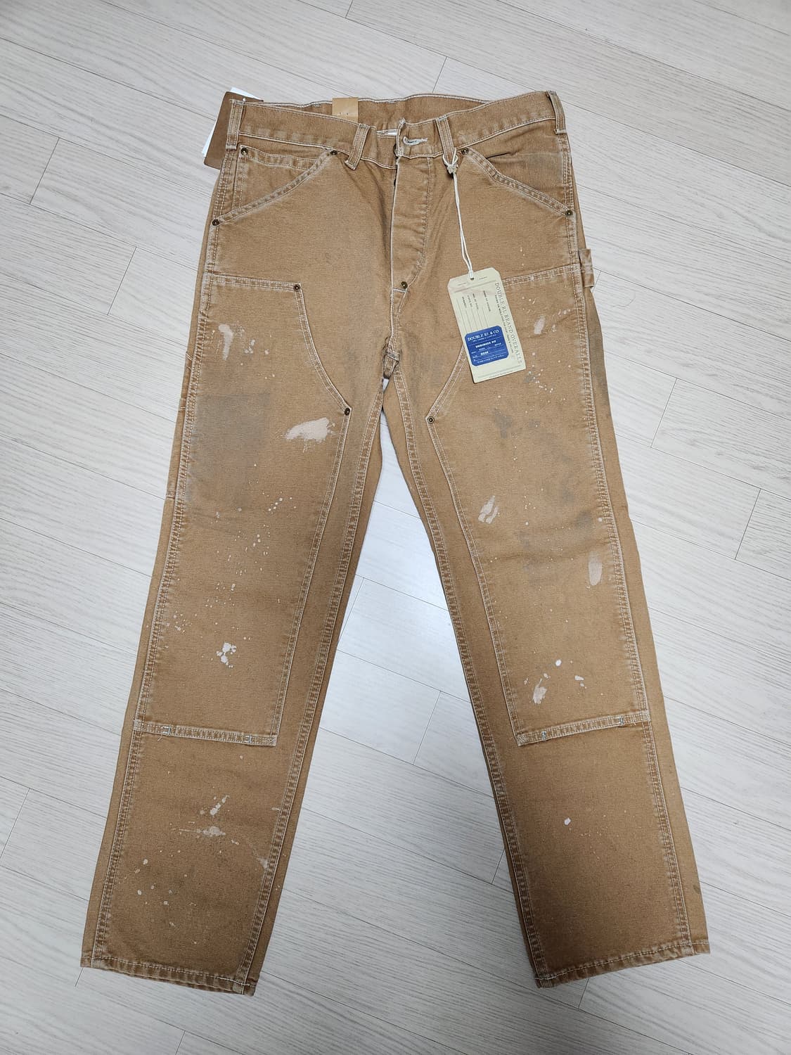 RRL 엔지니어핏 디스트레스드 카펜더 팬츠 상품이미지1