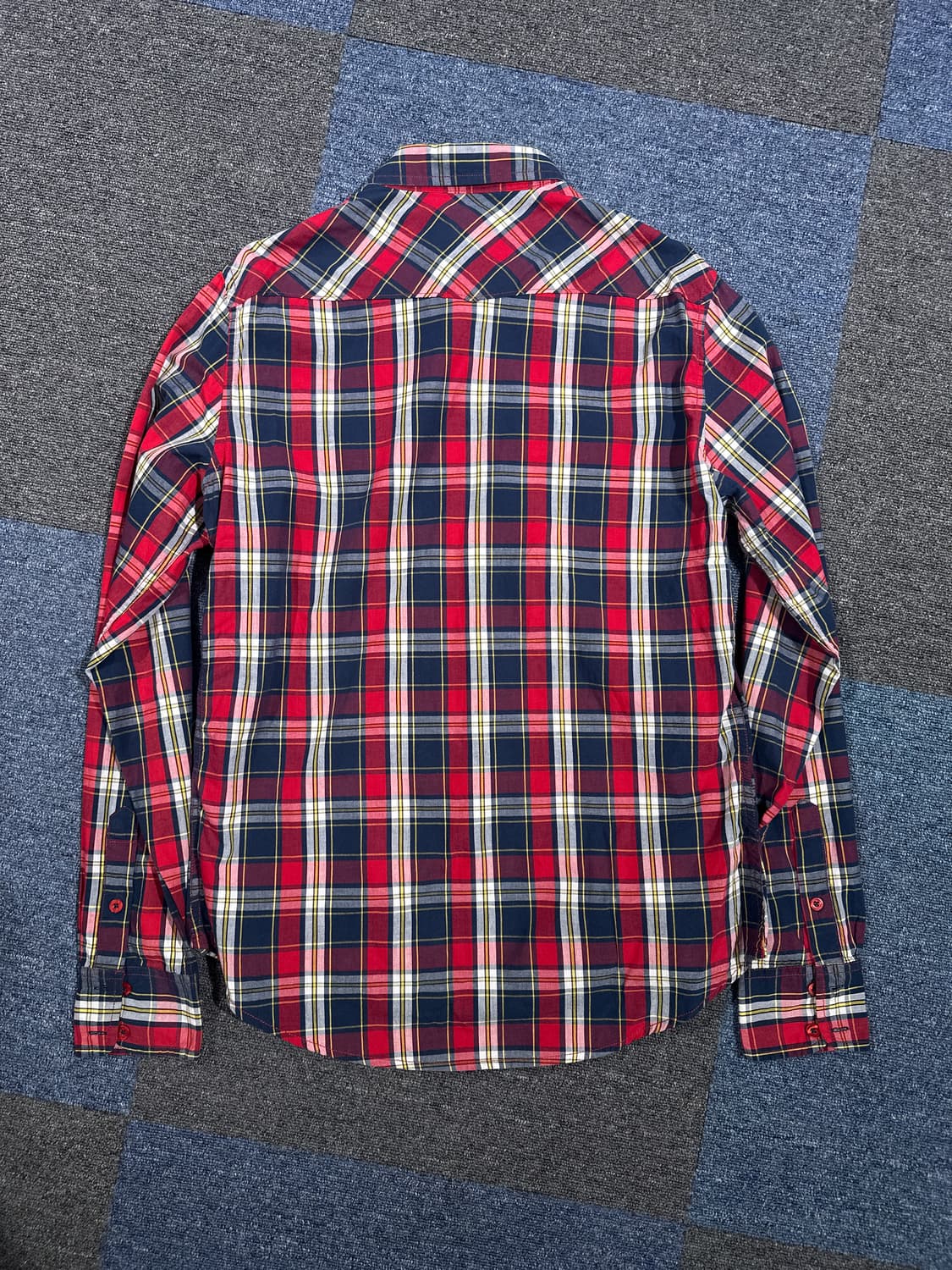 Terranova 체크 남방 L 상품이미지4