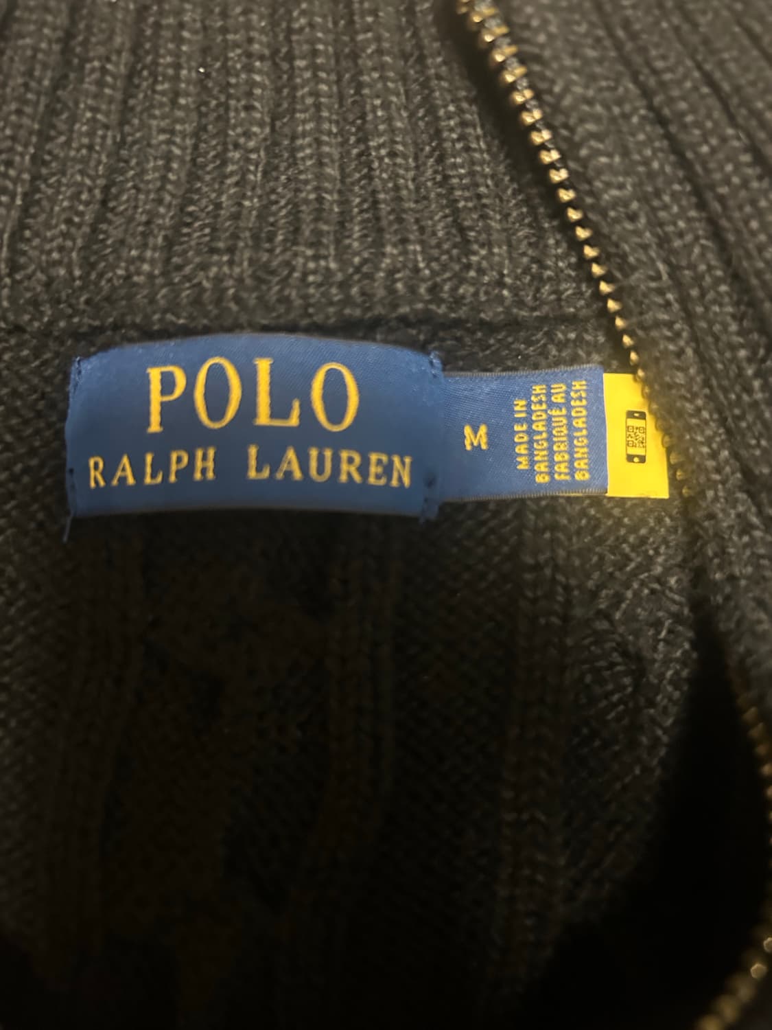 폴로 케이블 니트 상품이미지2