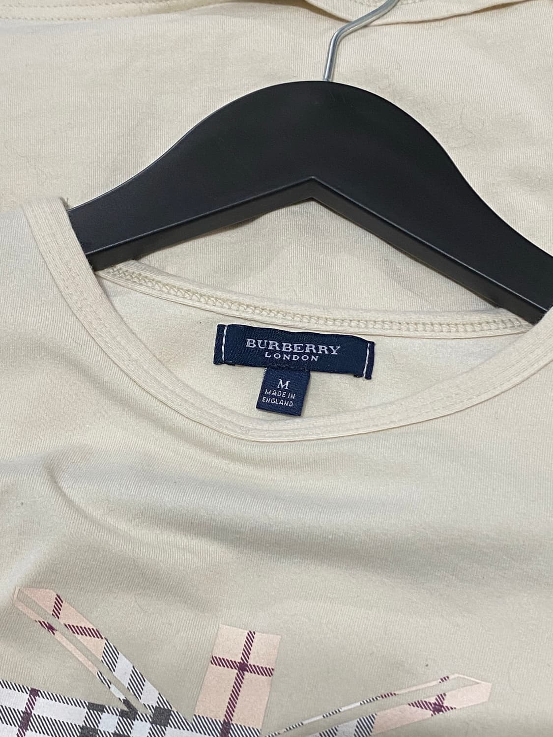 Burberry 런던 로고프린팅 반팔티셔츠 상품이미지5