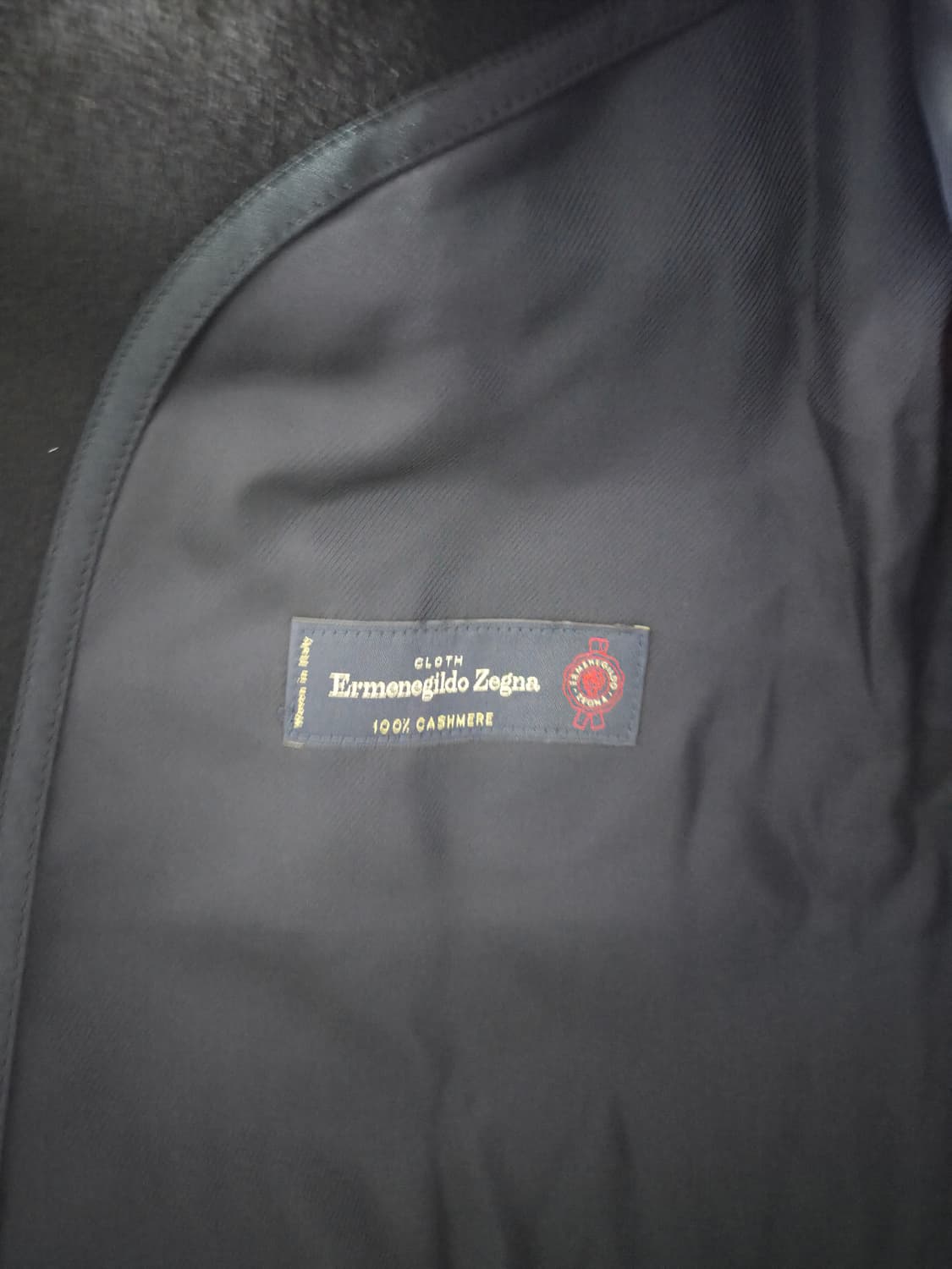 (M) 킨록앤더슨 캐시미어 맥코트 싱글코트 네이비 상품이미지5