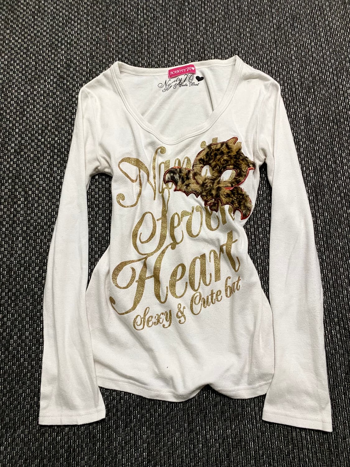 Leopard Skull Print Sleeve 펑크 와투케 상품이미지2